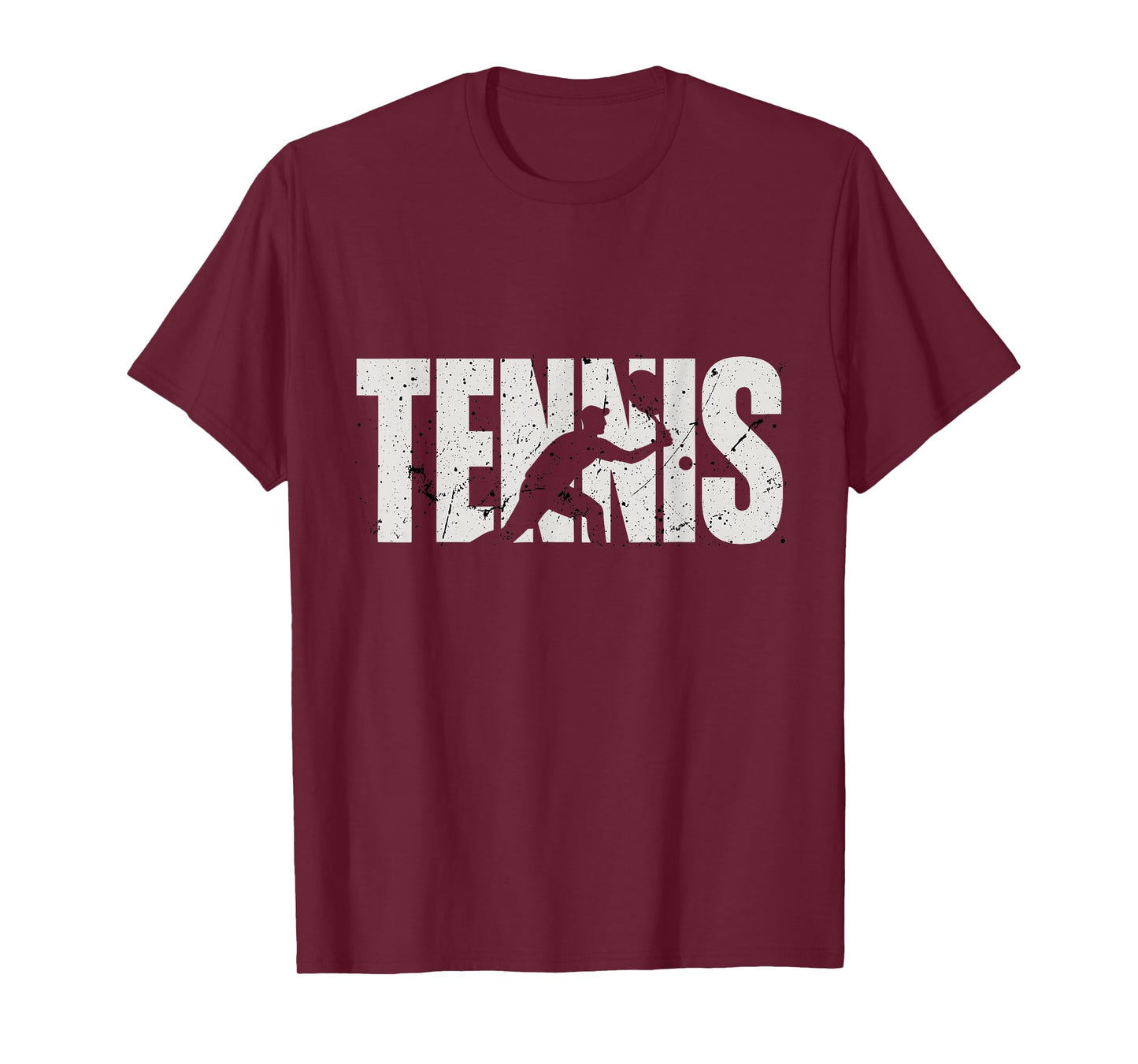 Tennis Shirt Player Lovers Silhouette Tee Men Women T-Shirt