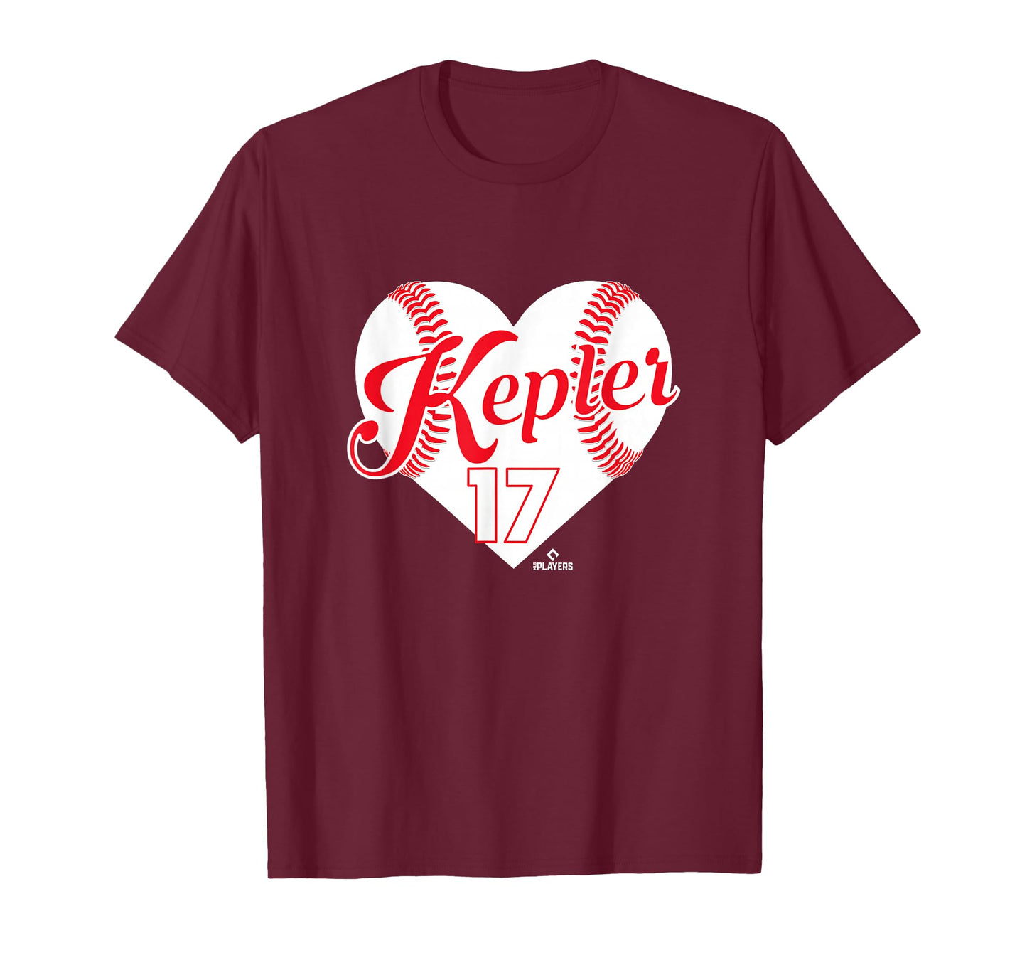 Baseball Heart Max Kepler Philadelphia Baseball MLBPA T-Shirt