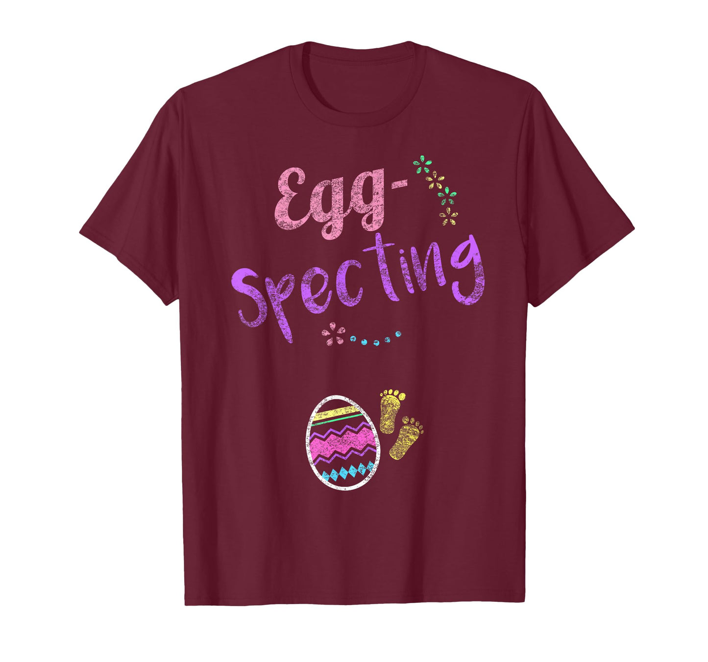 Cute Eggspecting Shirt Easter Pregnancy Announcement Shirt T-Shirt