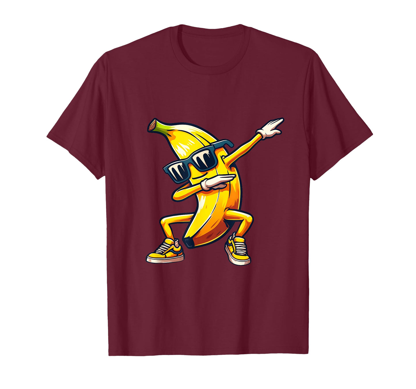 Dab Banana Dancing Dabbing Banana Fruit Meme T-Shirt