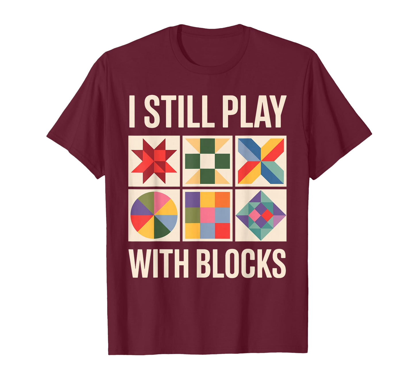 Funny Quilting Art for Men Women Sewer Quilt Sewing Quilter T-Shirt