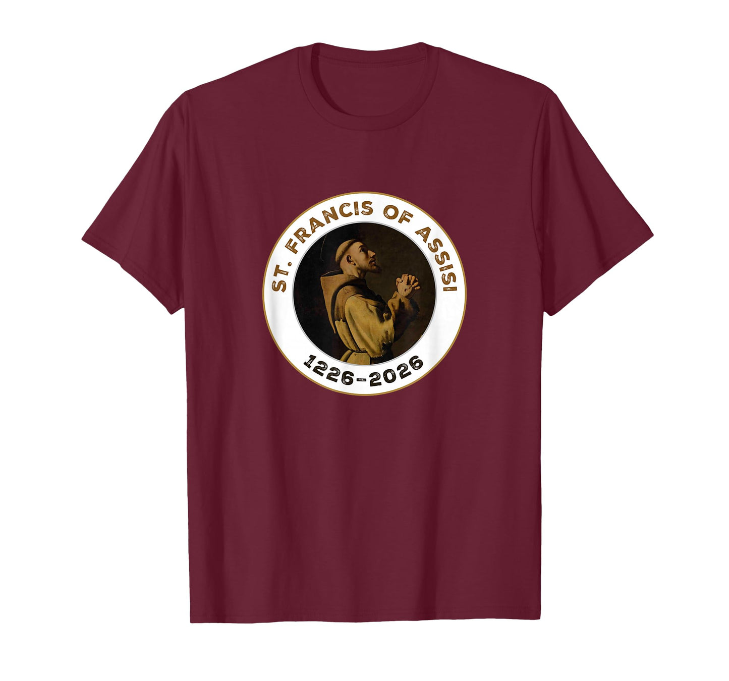 St. Francis of Assisi 1226–2026 Gift Item T-Shirt