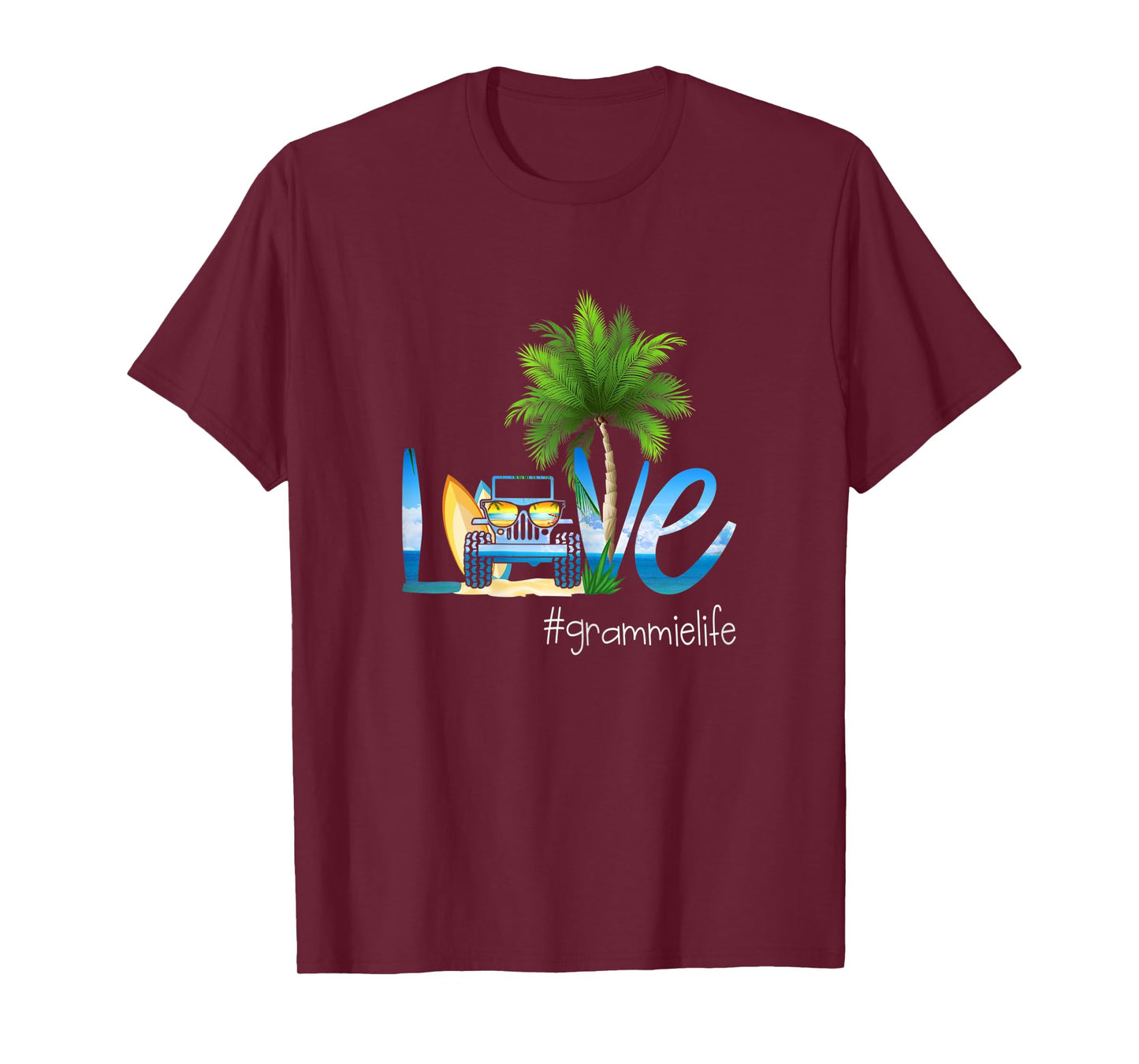 Love Grammie Life-Vacation- Beach and Truck tee Women T-Shirt