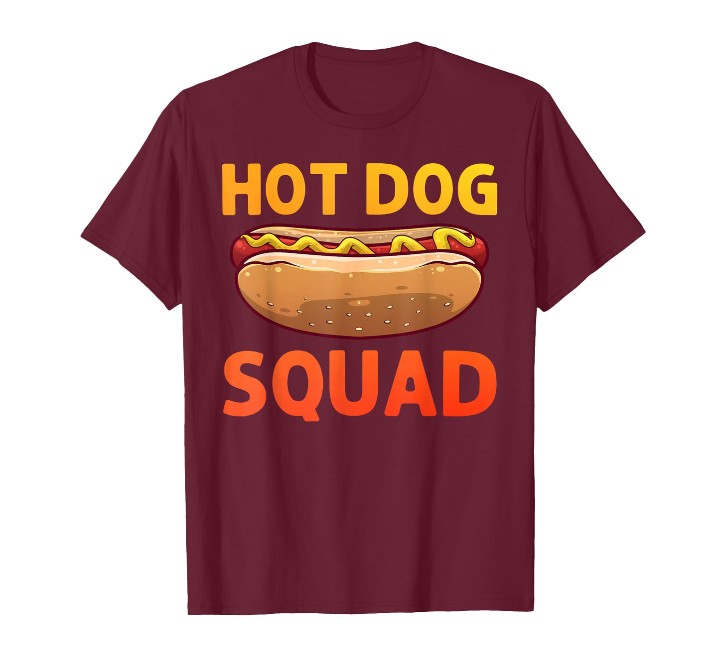 Cool Hotdog Outfit for Men Women Adult Hotdog Hot Dog Lover T-Shirt