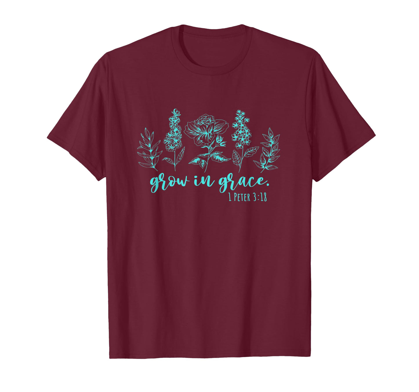 Gods Grace Be Strong and Courageous T-Shirt