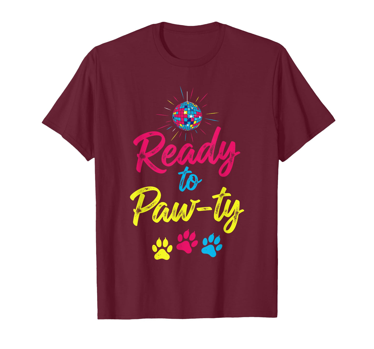 Happy Birthday Dog Shirt for Pet Lovers, Ready to Pawty T-Shirt