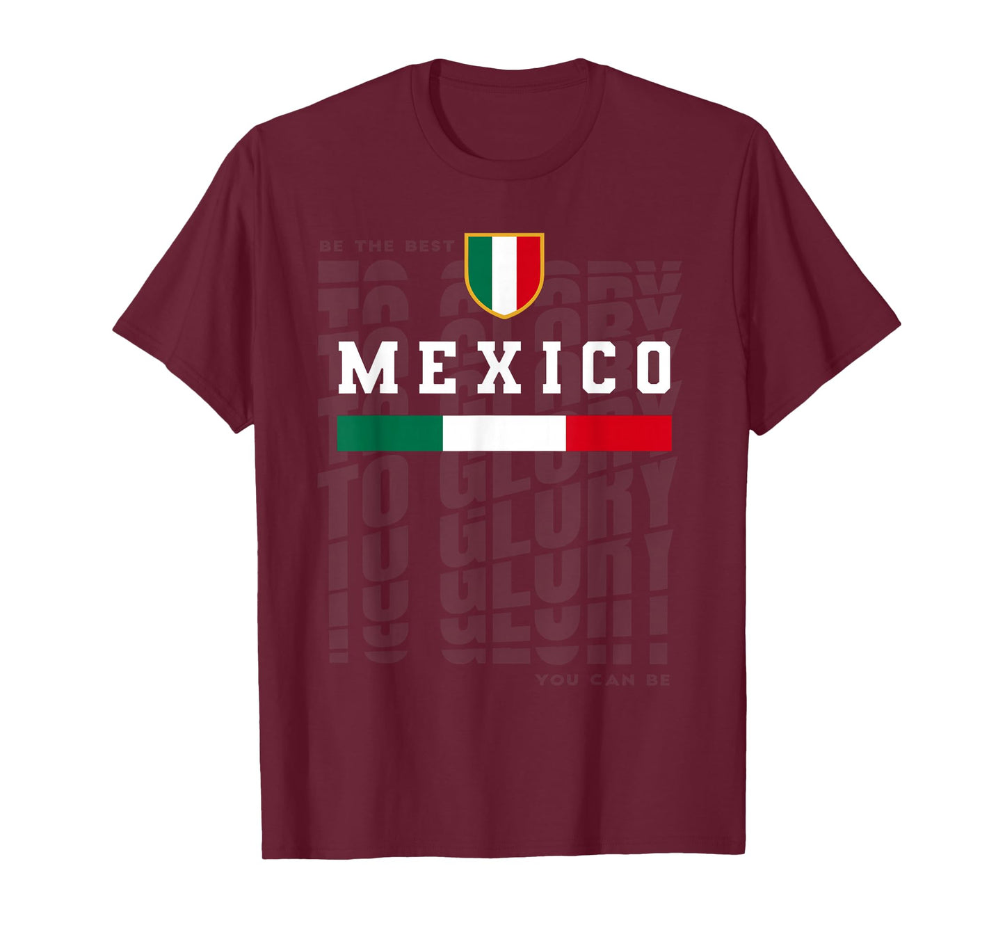 Mexico Soccer Football Flag Vintage Jersey Fan Pride Gift T-Shirt