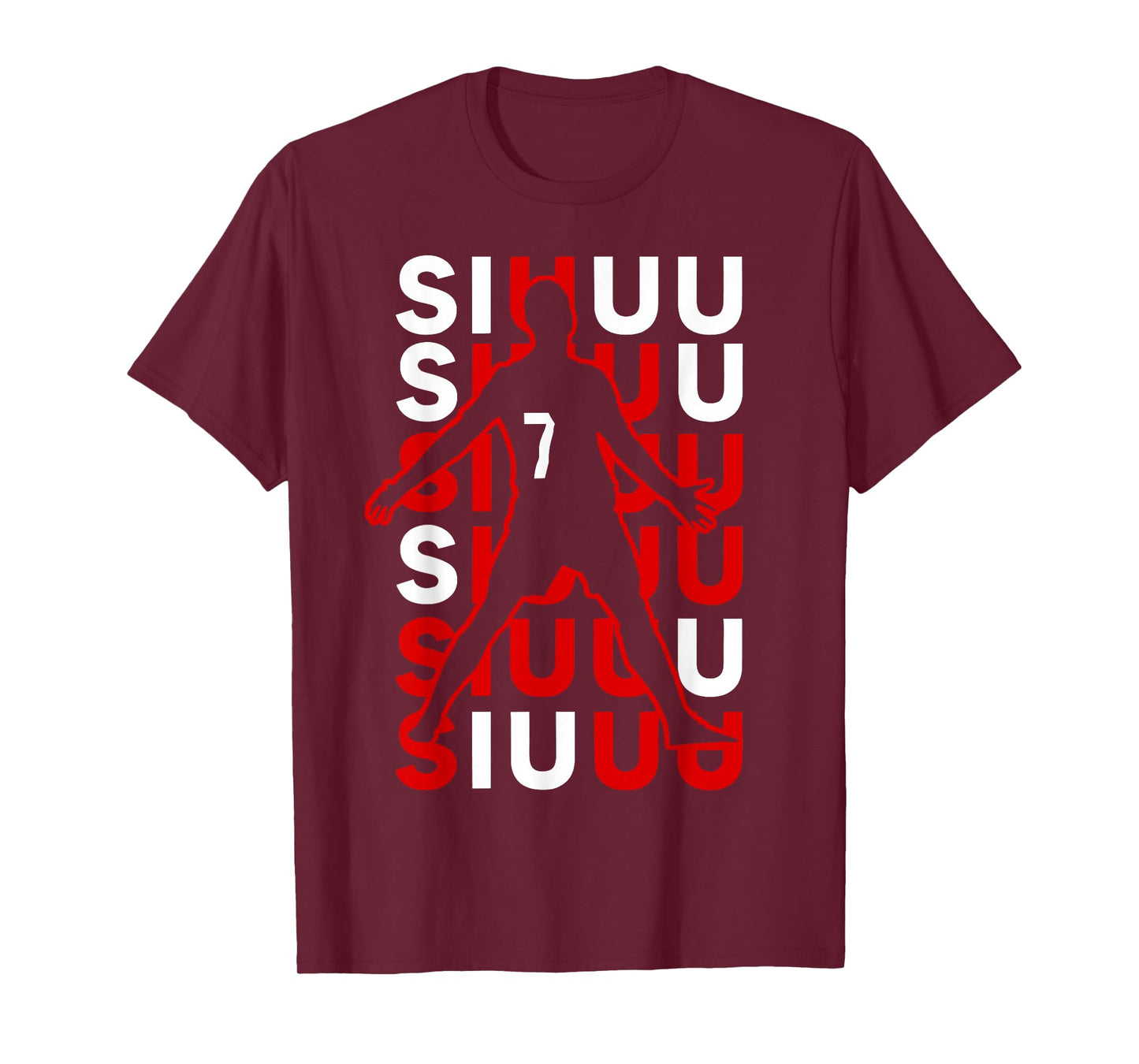 Siuuuu Funny Soccer Present for Soccer Lovers Fan Kid's Boys T-Shirt