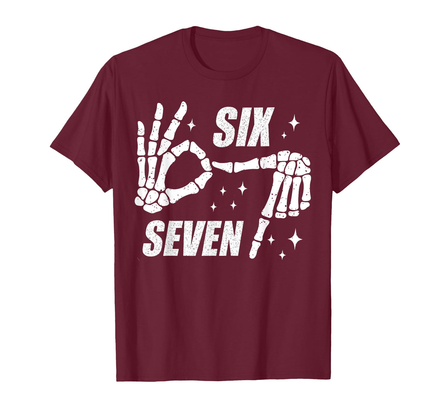 Cool Six Seven Number Gen Alpha Slang 6 7 Trending Meme T-Shirt