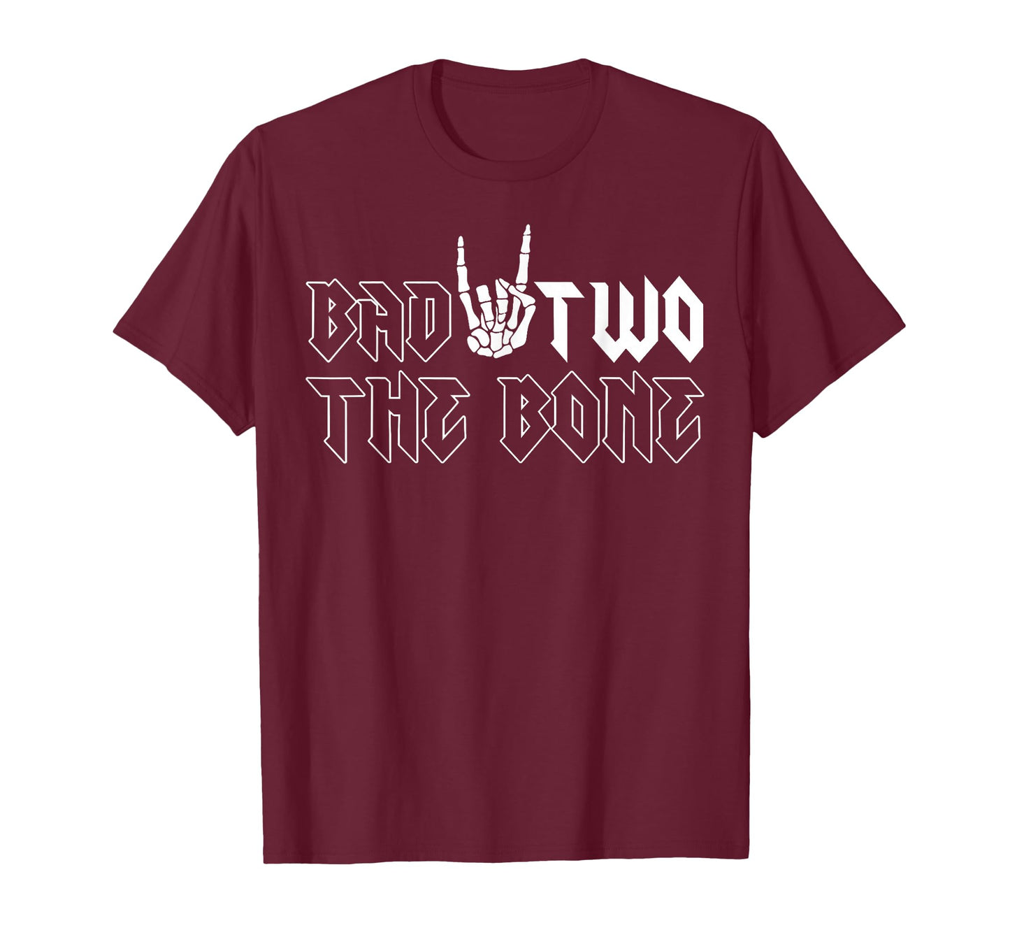 2nd Birthday Boy Shirt Bad Two The Bone 2 Years Old Party T-Shirt