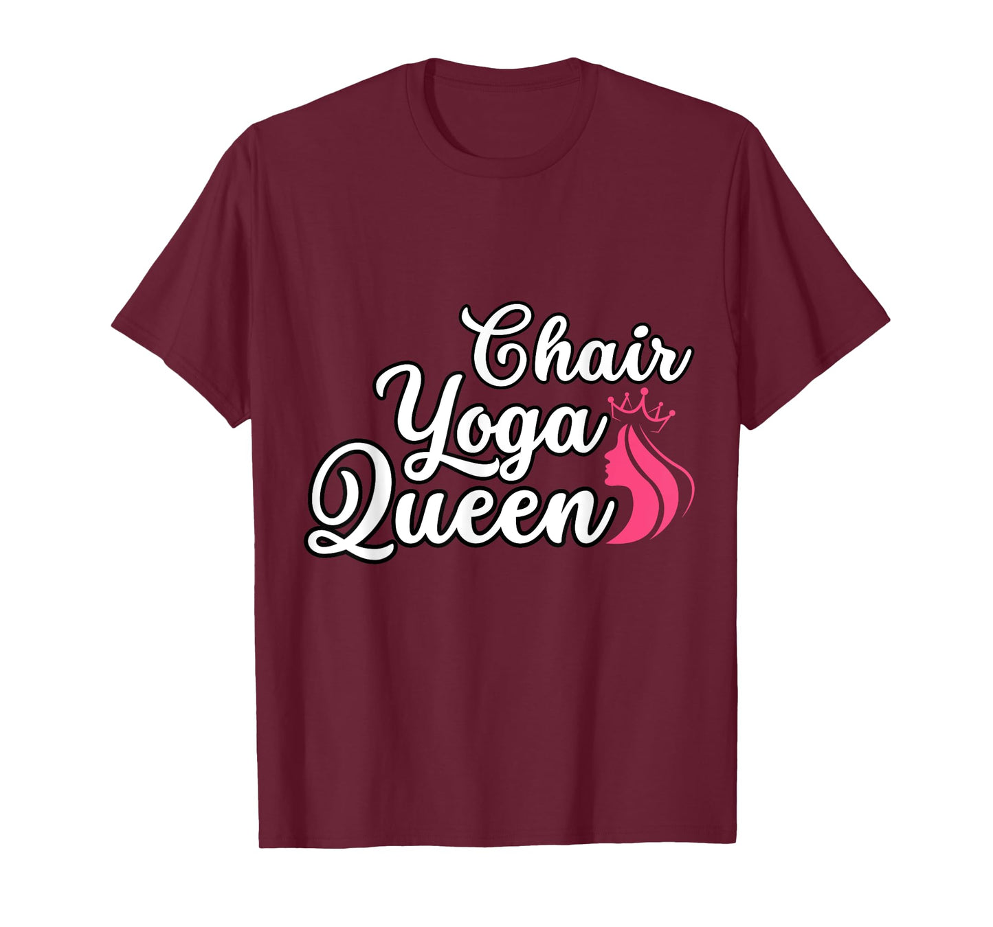 Funny Yoga Chair Lover Chair Yoga Queen I Love Chair Yoga T-Shirt