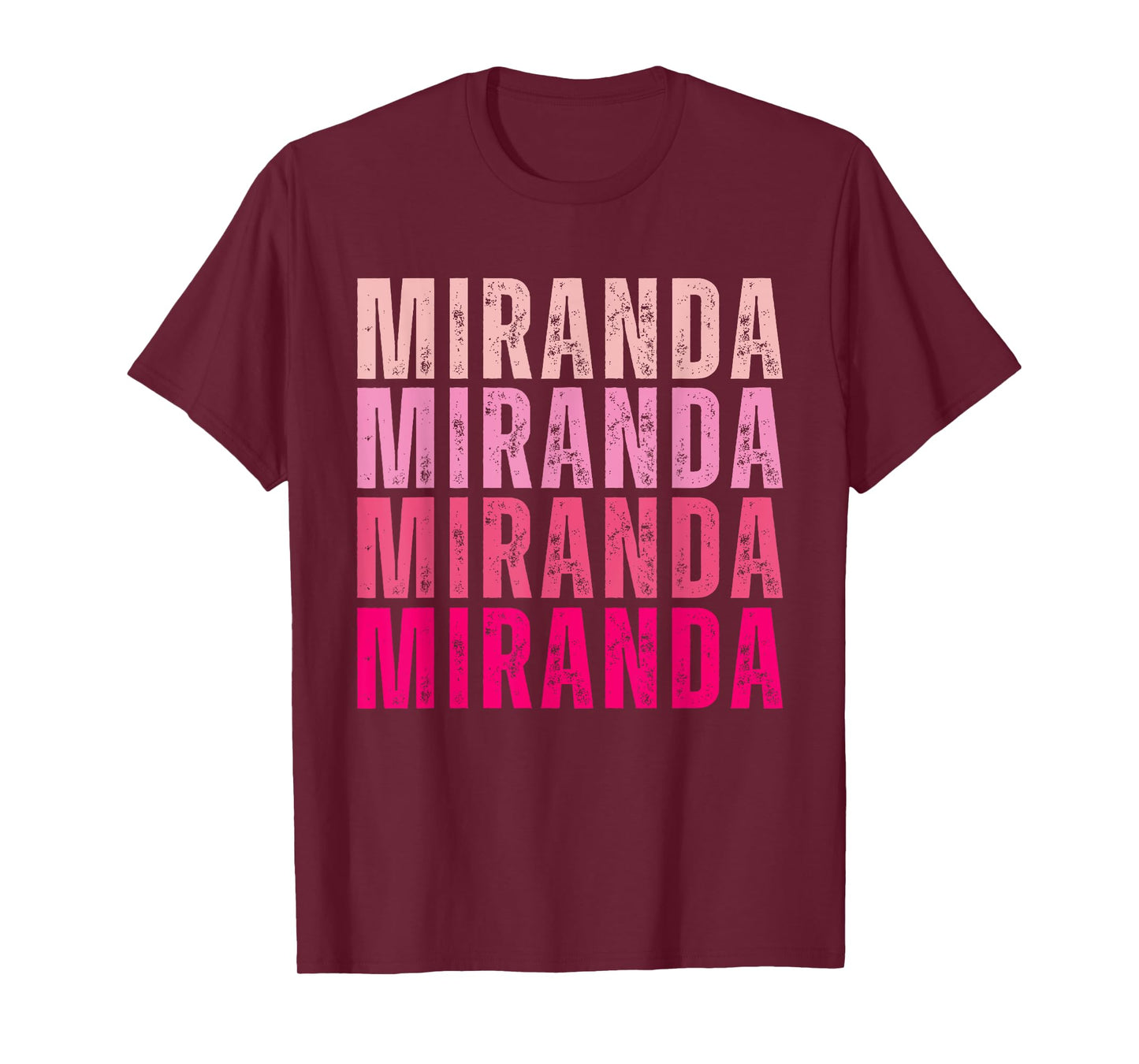 Miranda Personalized Name I Love Miranda Vintage T-Shirt