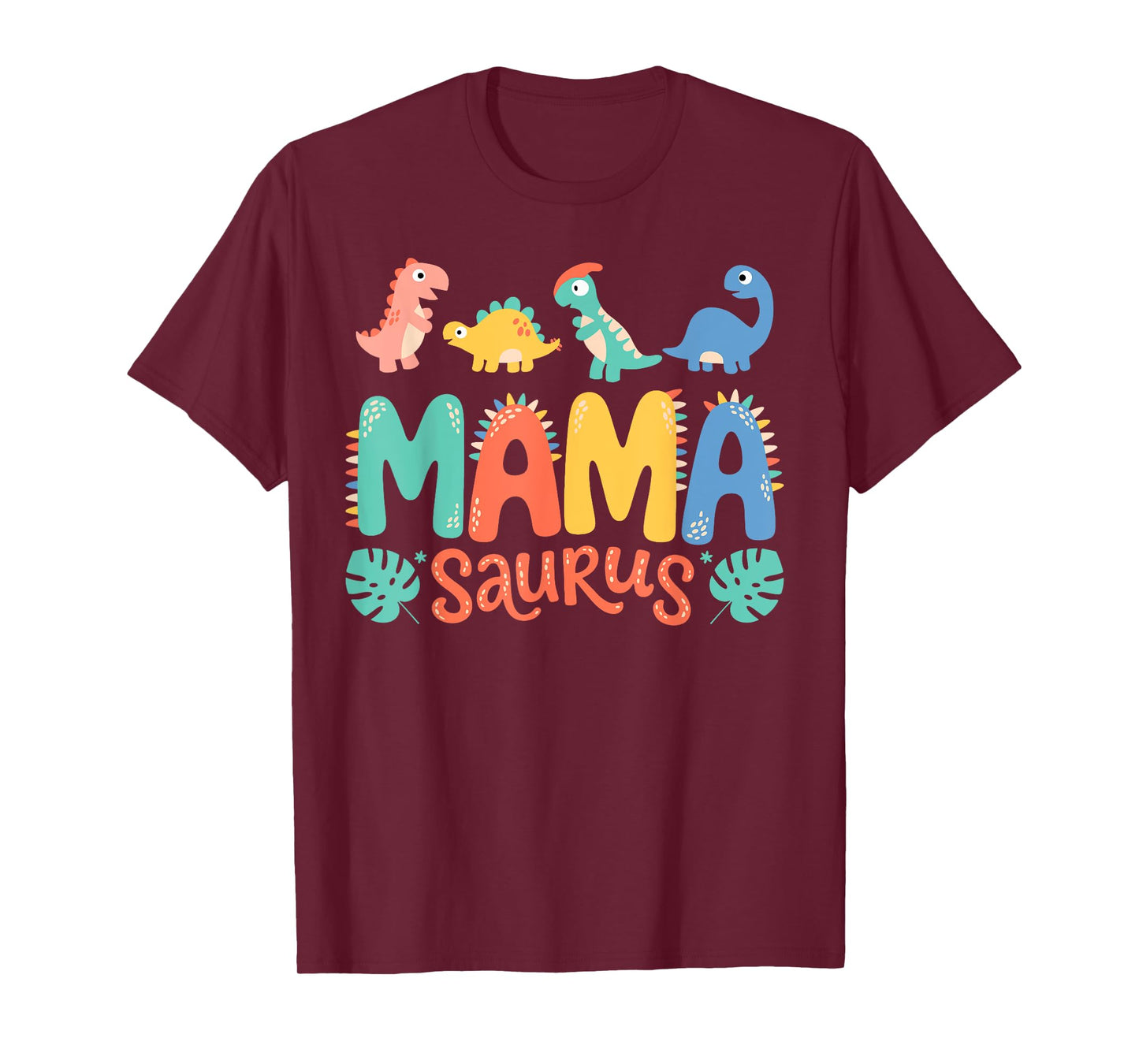 Funny Cute Mamasaurus T Rex Dinosaur Mama Saurus Family T-Shirt