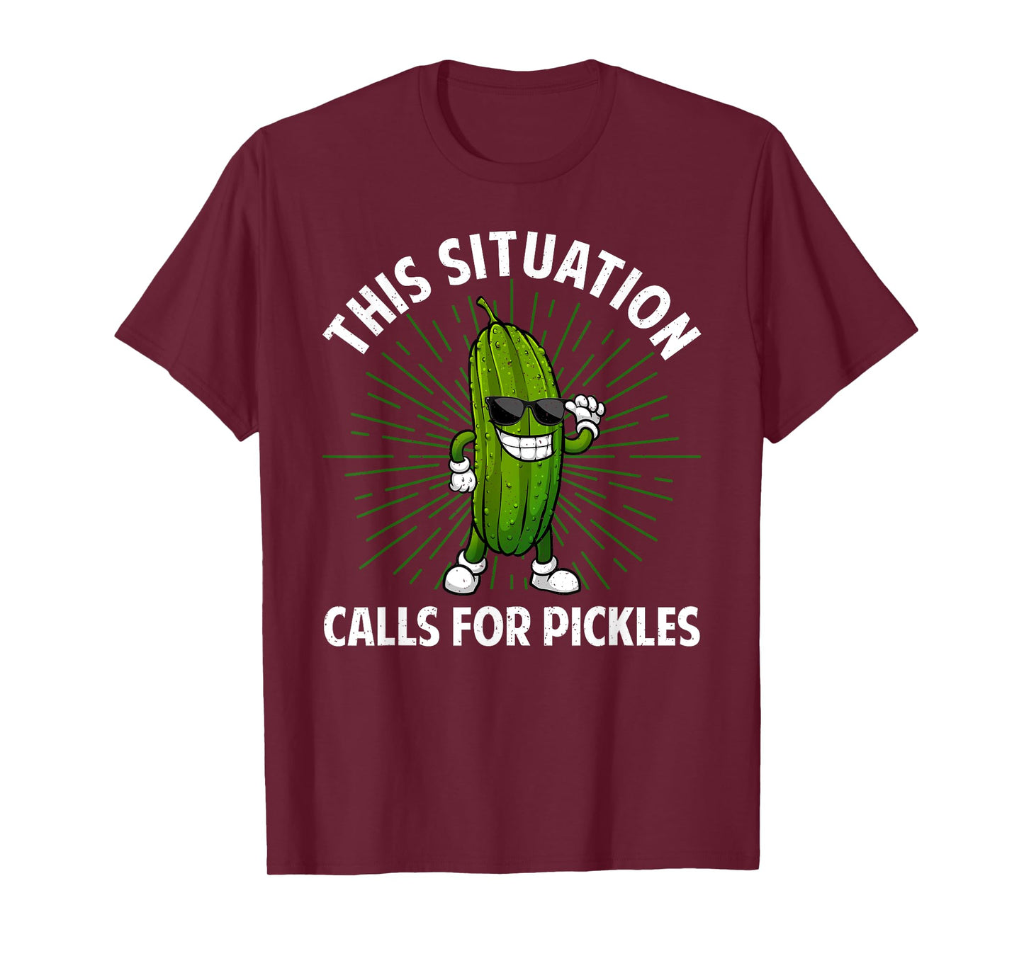 Pickle Design For Men Women Kids Cucumber Dill Pickle Lover T-Shirt