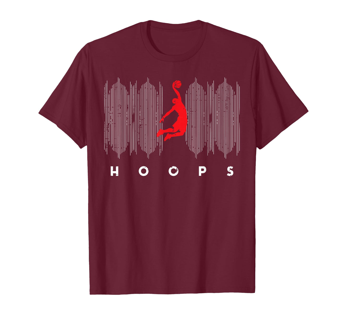 Basketball Dunk Logo Hoops Baller Player Men Boys Kids Youth T-Shirt