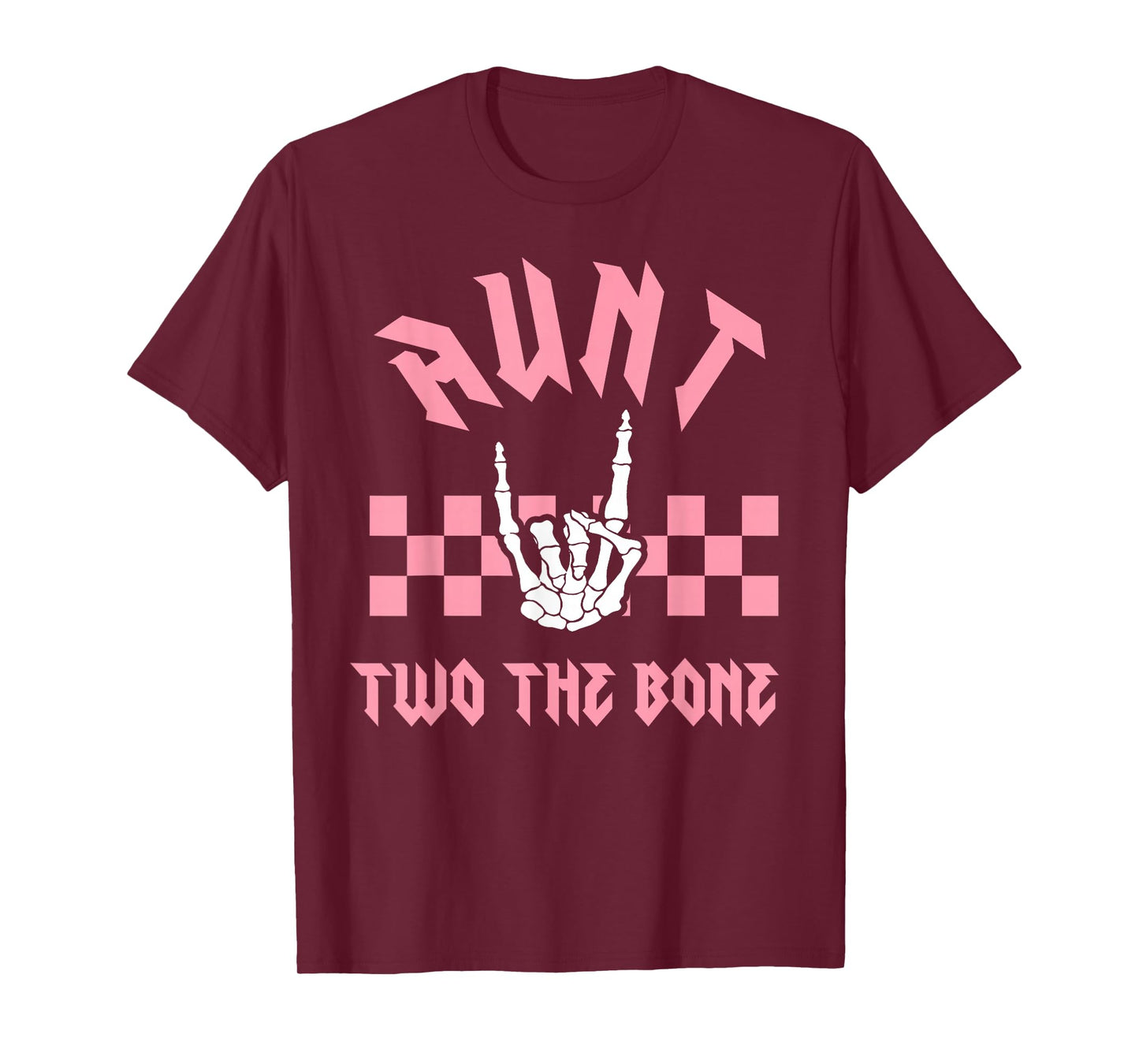 Aunt Bad Two the Bone Birthday 2 Years Old Birthday T-Shirt