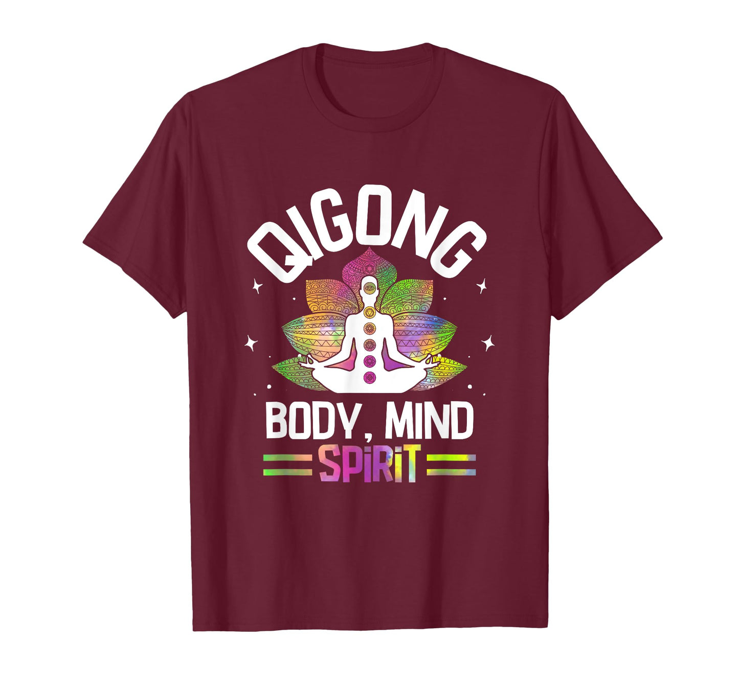 Body Mind Spirit Qigong Chinese Meditation T-Shirt