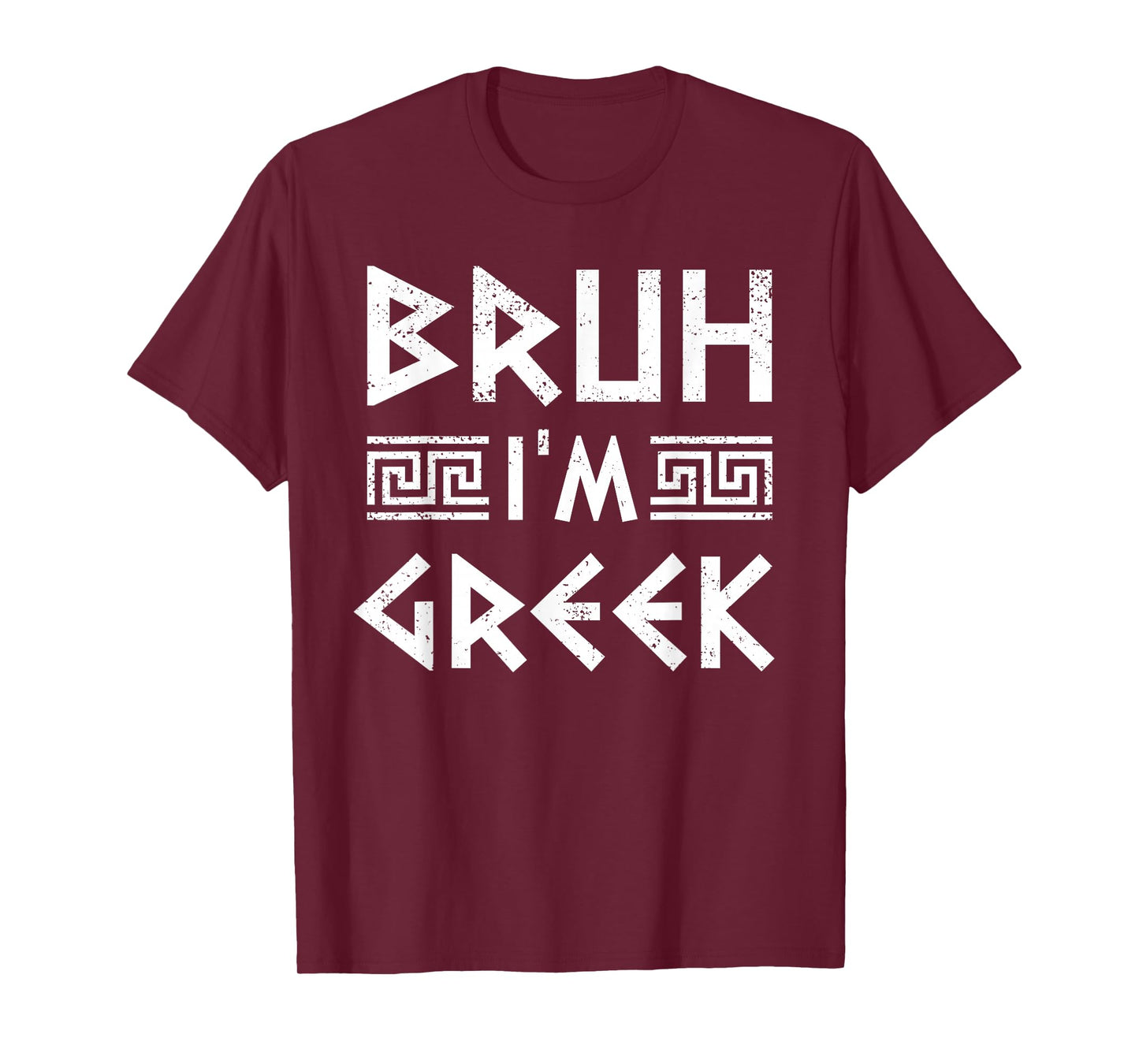 Bruh I'm Greek Funny Ancient Greek Festival Greek Boys T-Shirt
