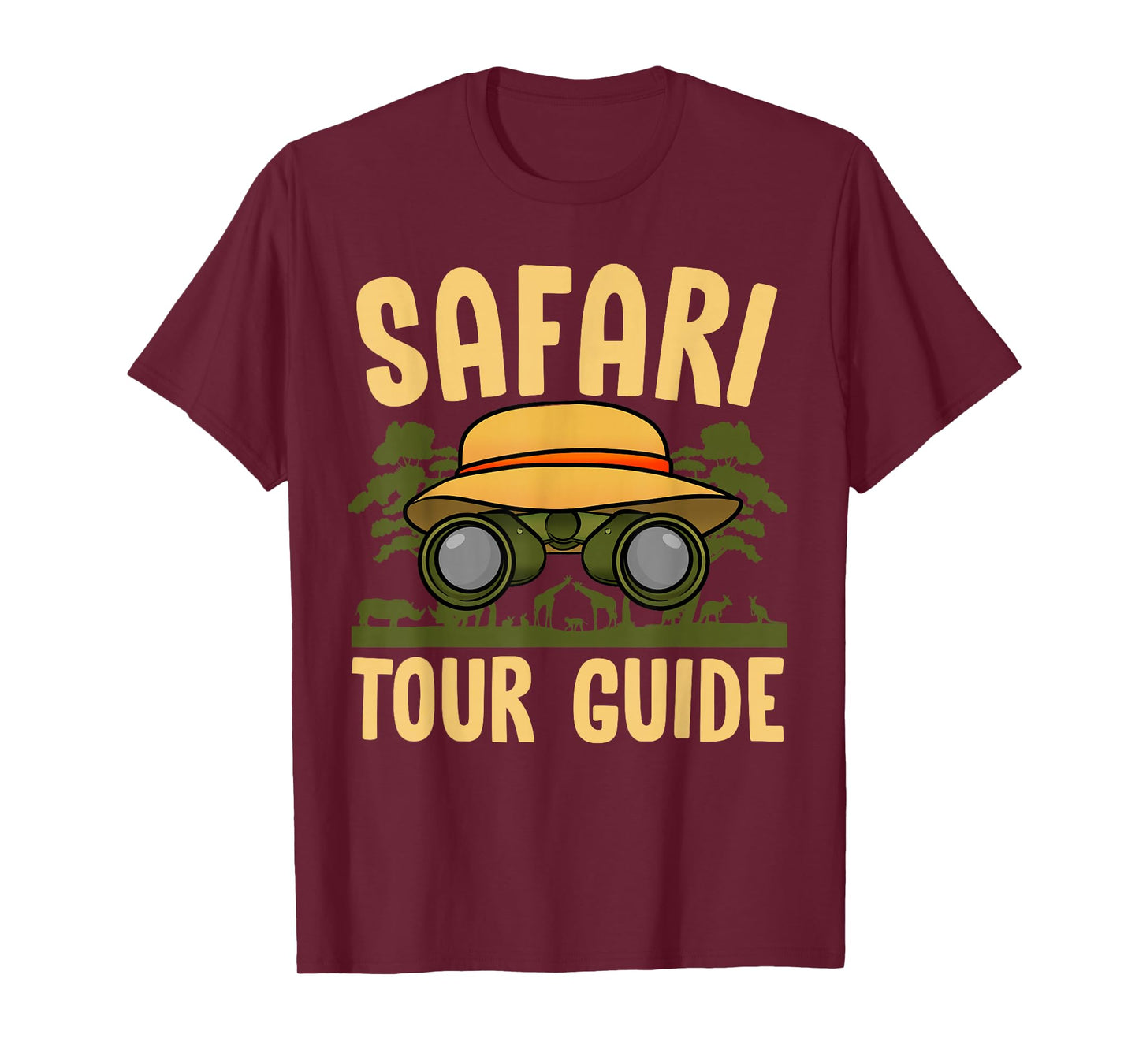 Cool Safari Art For Men Women Kids Costume African Zookeeper T-Shirt
