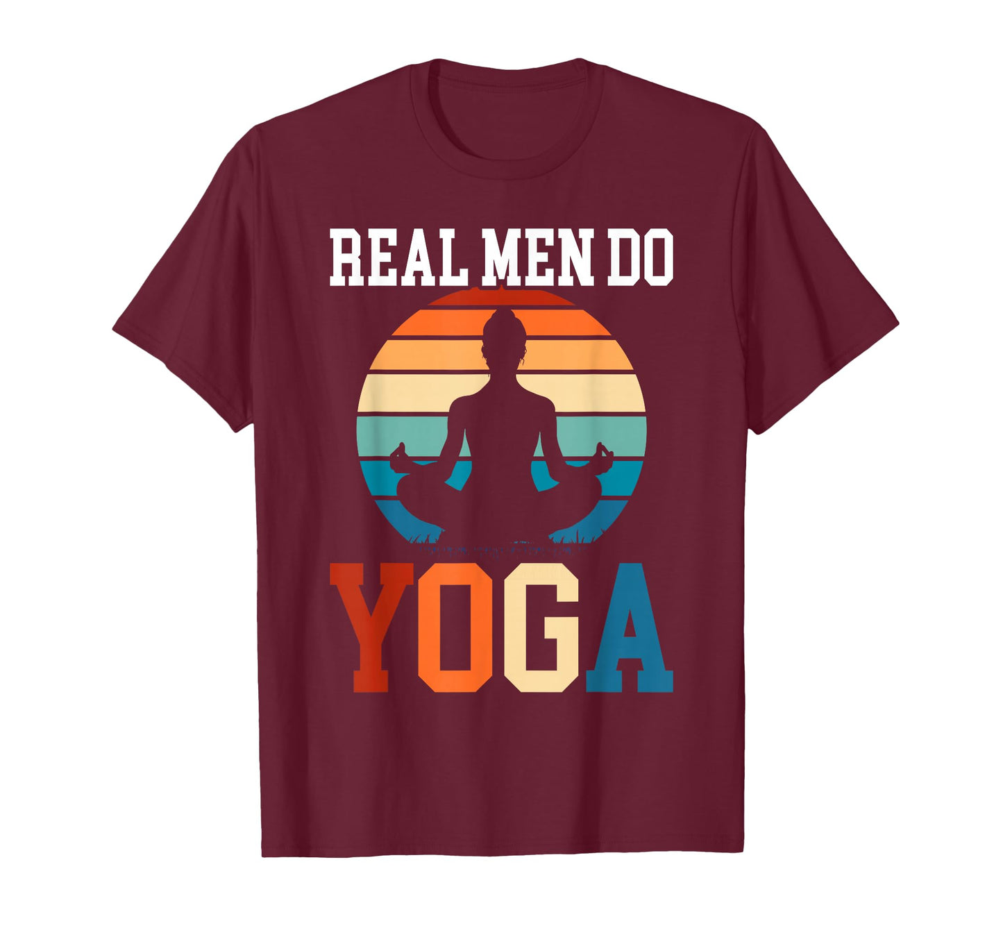 Funny Yoga Design for Men Boys Yoga Pose Meditation Lovers T-Shirt