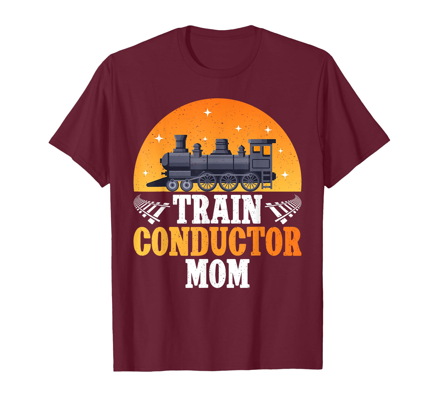 Train Conductor Mom Train Conductor T-Shirt