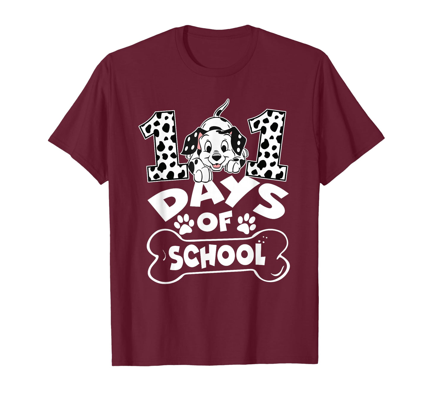 Happy 101 Days School Cute Dog 100 Days Smarter Student Kids T-Shirt
