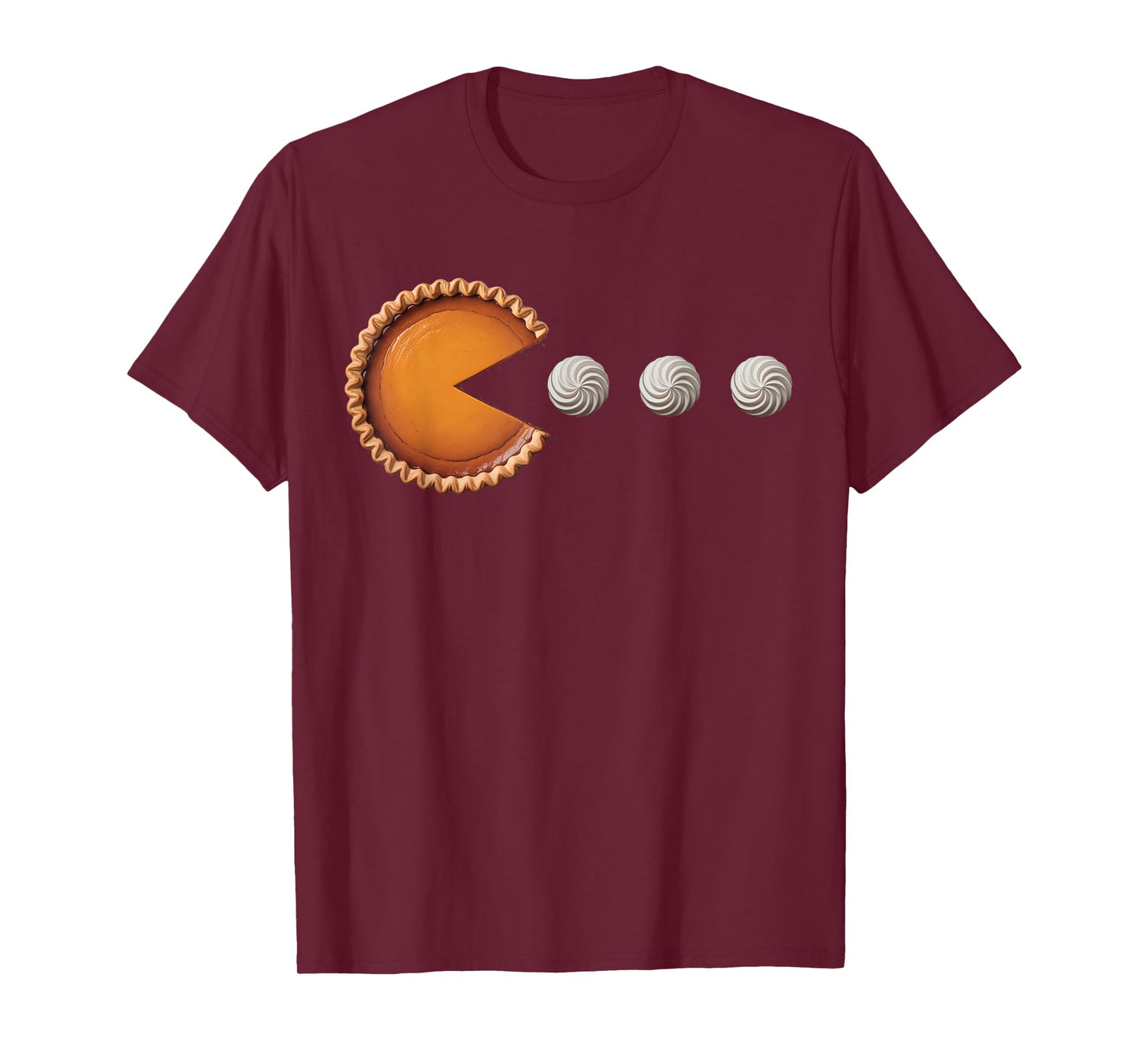 Funny Pumpkin Pie Thanksgiving Shirts Gamers Men Boys Kids T-Shirt