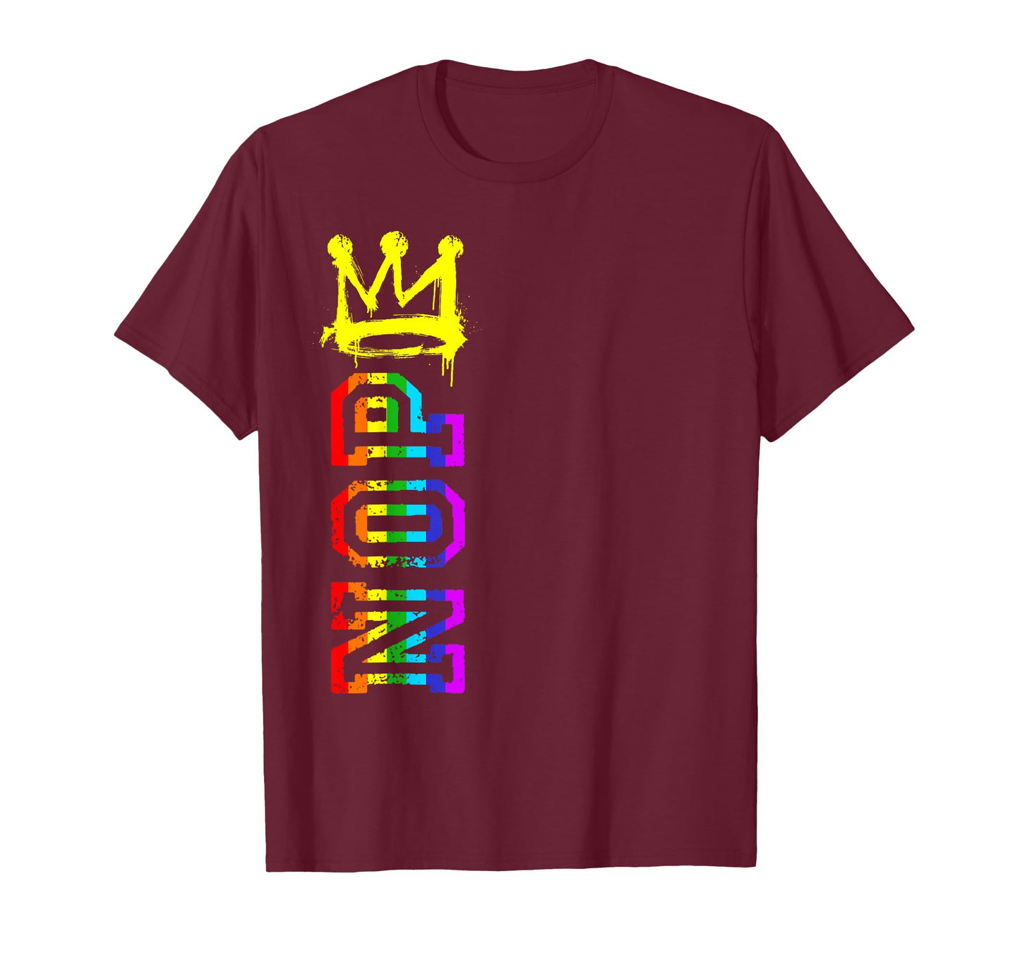 No Kings Protest Sign Vertical LGBT Pride Shirt Men Women T-Shirt