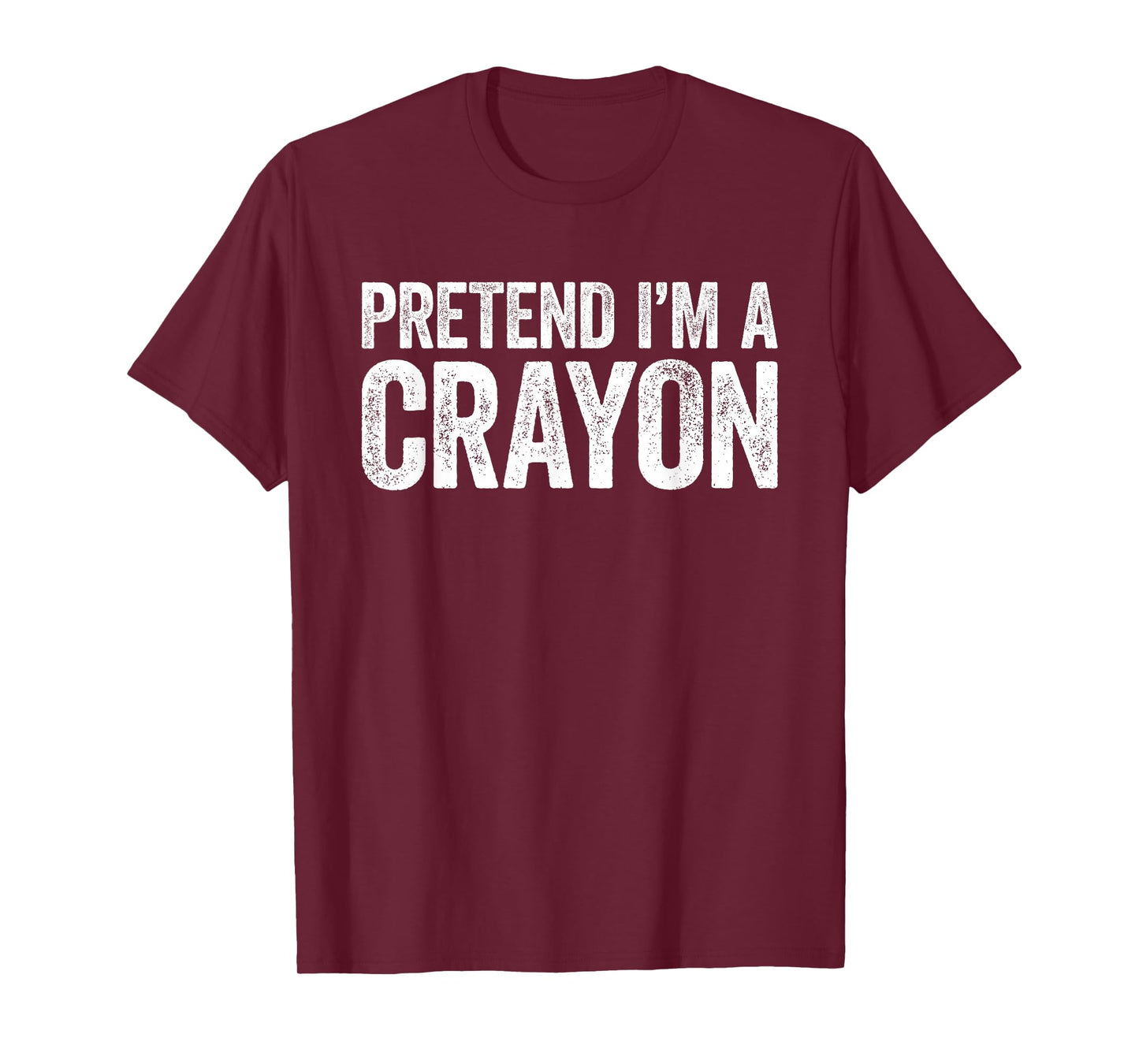 Pretend I'm A Crayon Shirt Adult Kids Men Women Costume T-Shirt