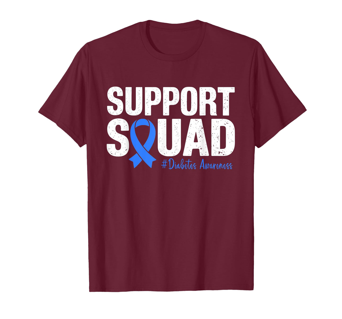 Type 1 Diabetes Warrior Support Squad Diabetes Awareness T-Shirt