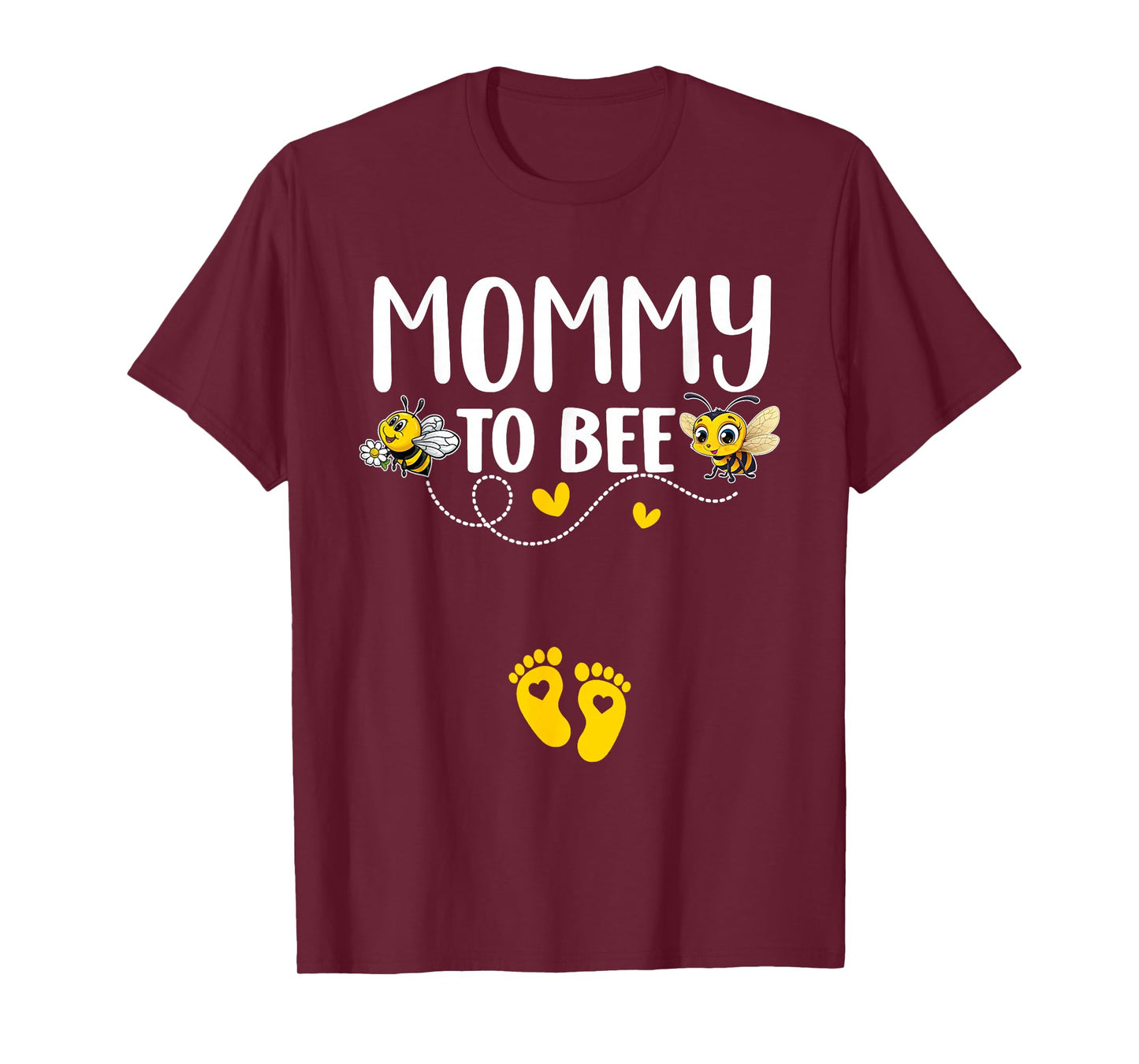 Mommy To Bee Gender Reveal Pregnancy Announcement Mommy T-Shirt