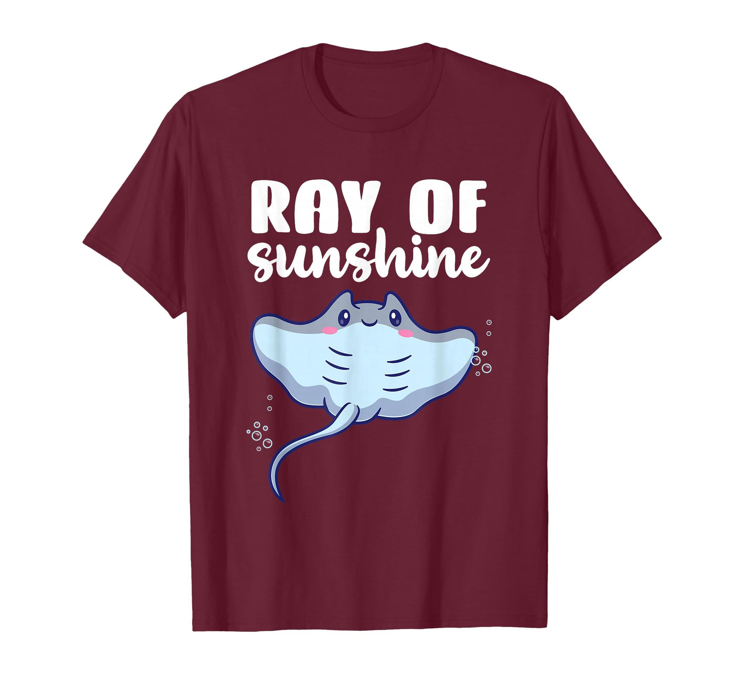 Ray Of Sunshine Stingray Manta Ray Kawaii T-Shirt