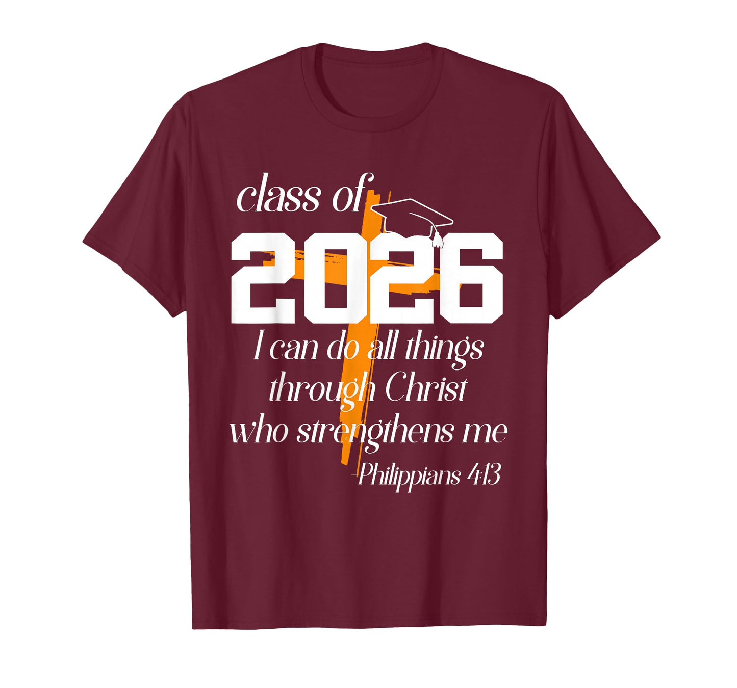 Class of 2026 Christian Graduation Senior Graduate T-Shirt