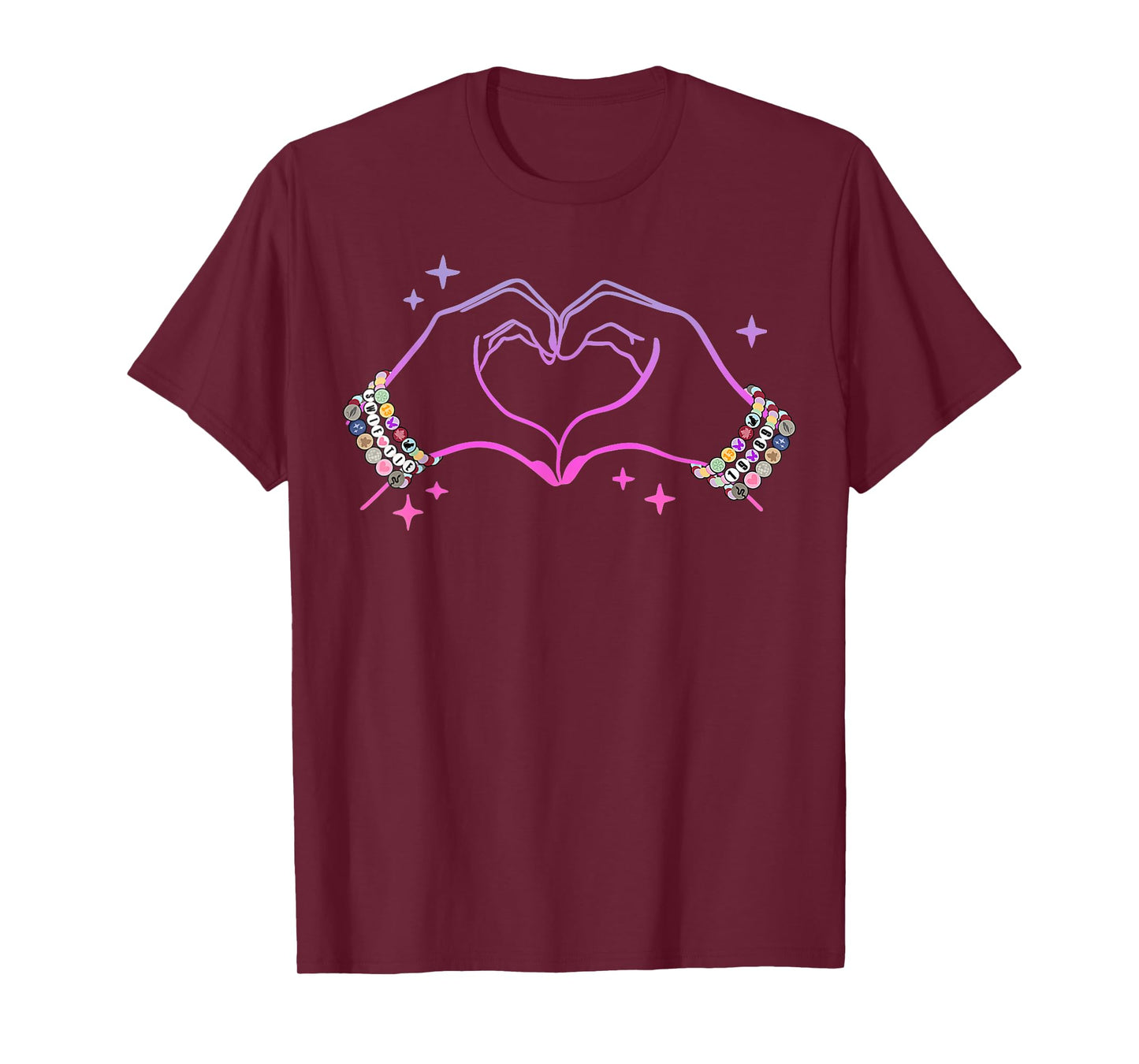 Heart Hands Taylor First Name Girl Vintage 70's 80's T-Shirt