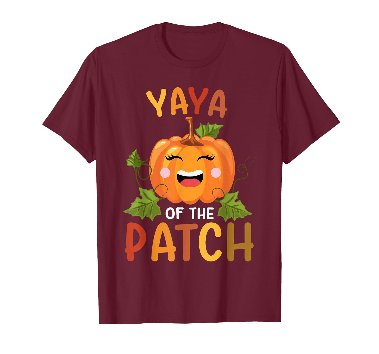 Yaya of The Patch Cute Pumpkin Halloween Costume T-Shirt