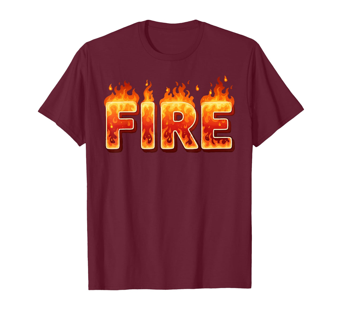 Fire and Ice Matching Funny 2025 Halloween Costume T-Shirt