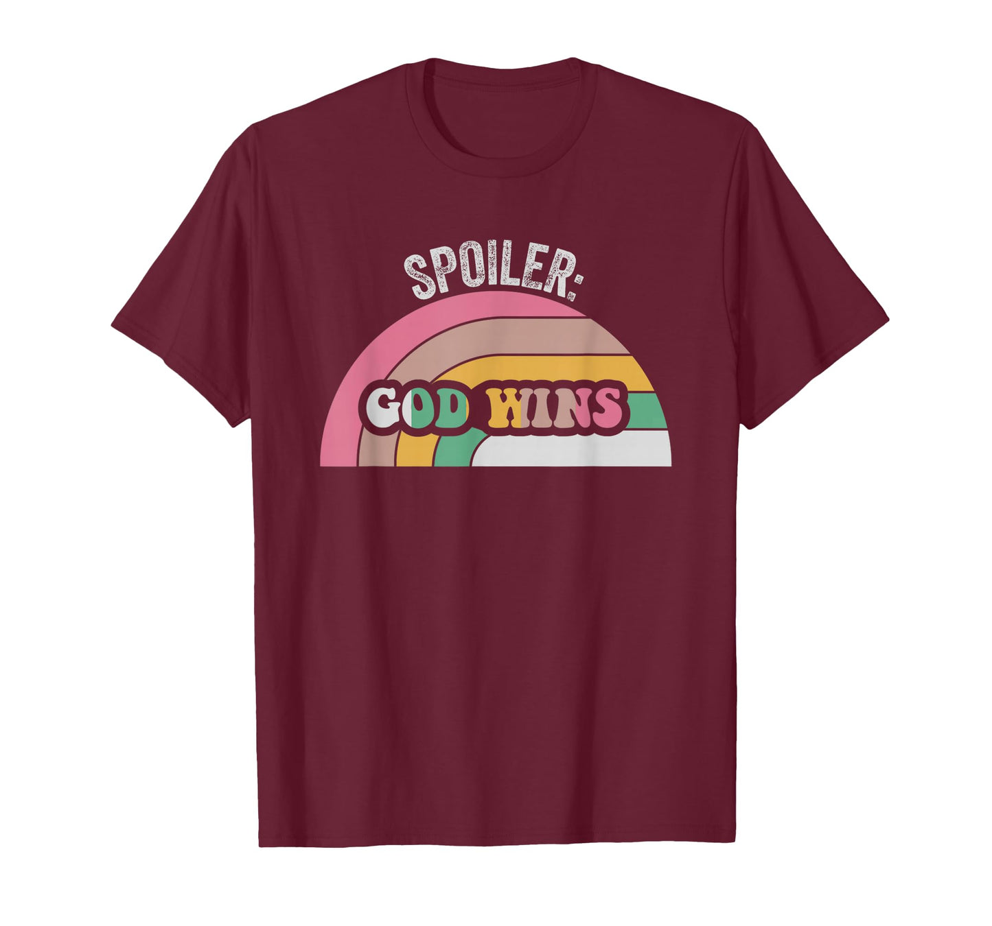 Spoiler God Wins Rainbow Inspiration T-Shirt