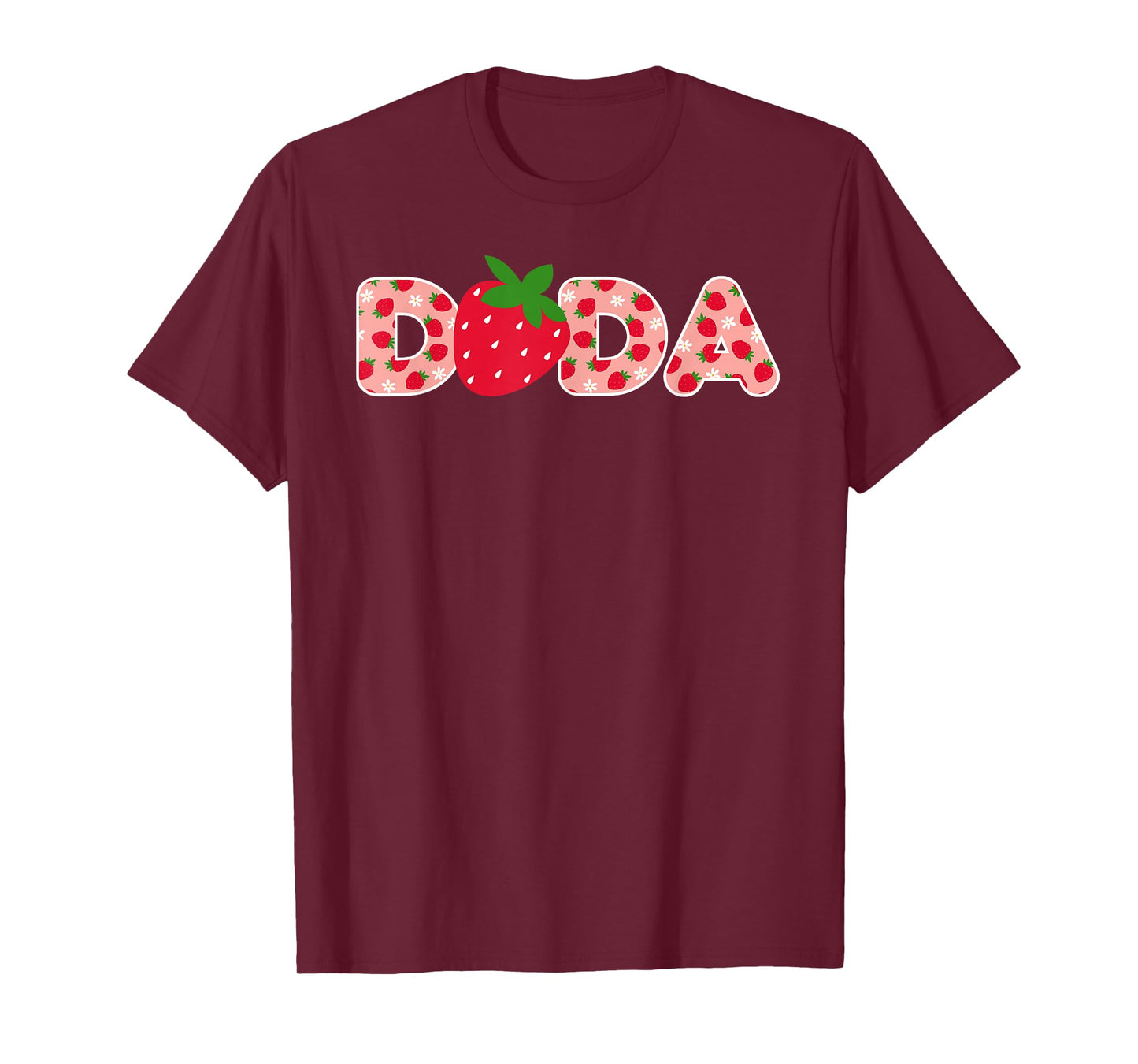 Dada Strawberry First Birthday Family Funny Strawberry T-Shirt