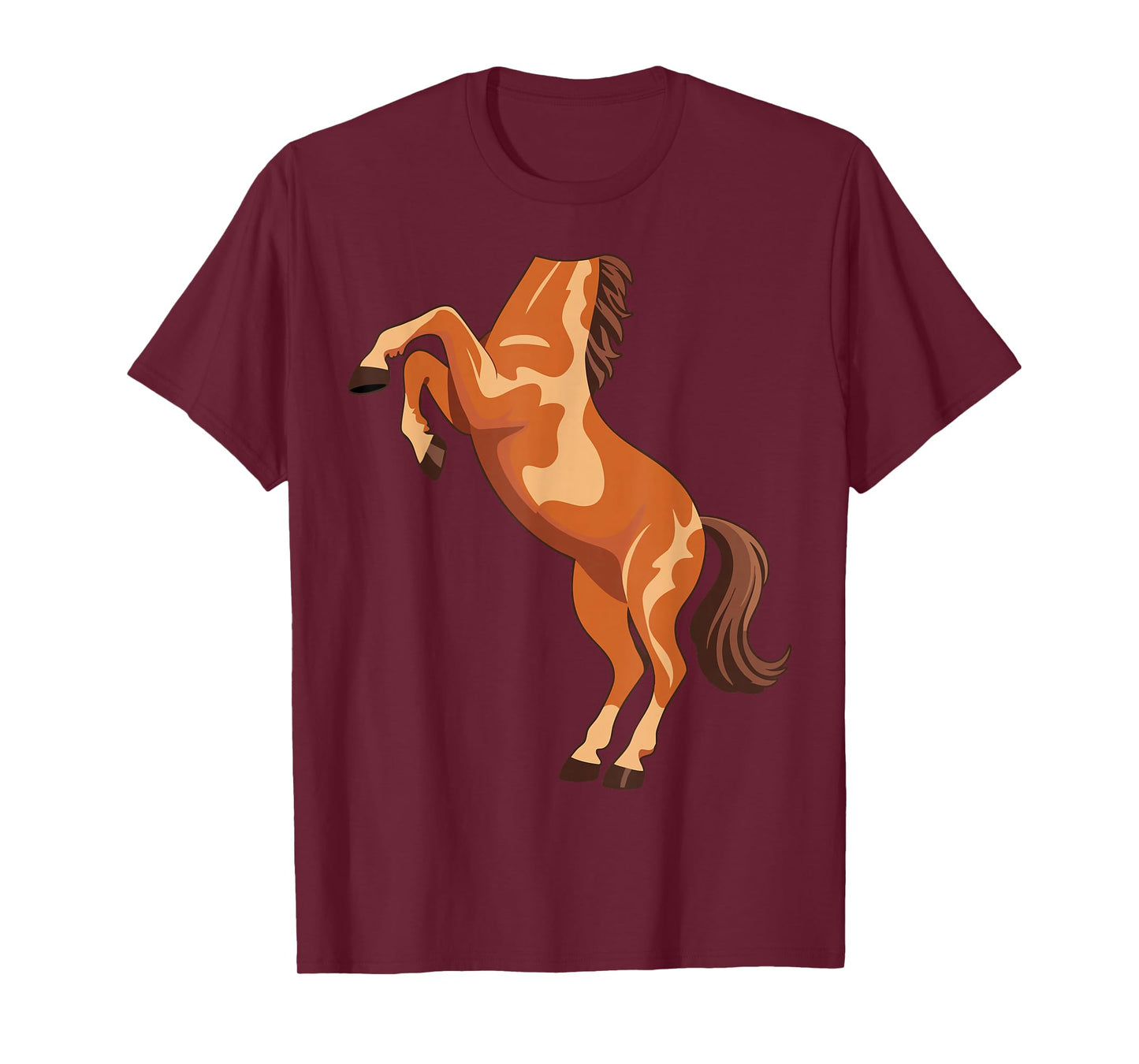 Horse Shirt Adult Kids Men Women Body Horse Costume T-Shirt