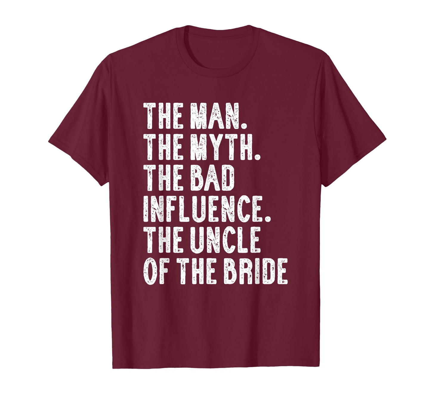 Uncle of the Bride Wedding T-Shirt
