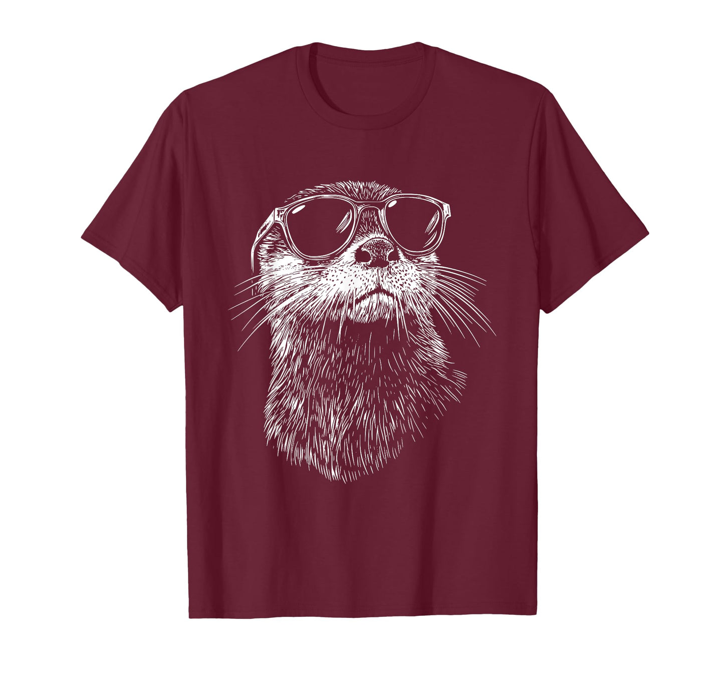 Funny Otter Sunglasses T-Shirt