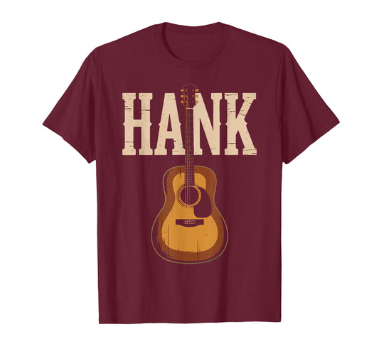 Hank Folk Style Line Dancing Western Country Music T-Shirt