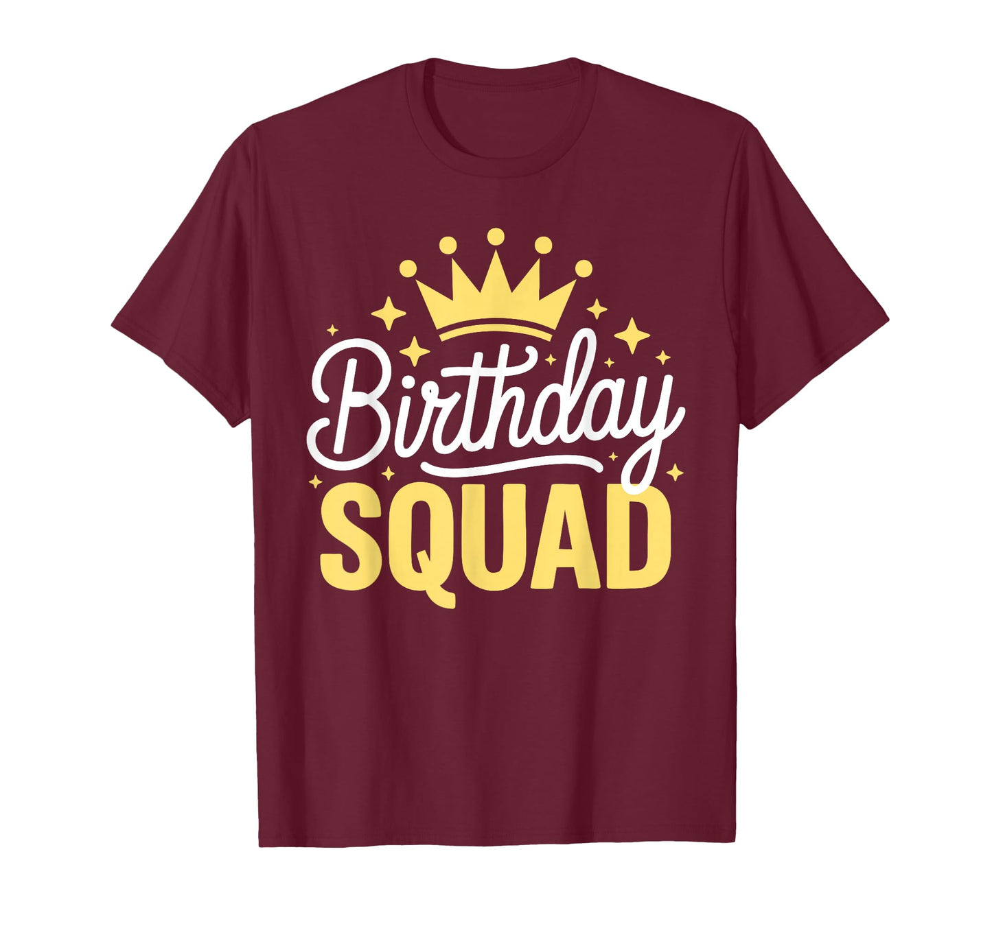 Birthday Squad Shirt Men Women Kids Family Birthday Squad T-Shirt