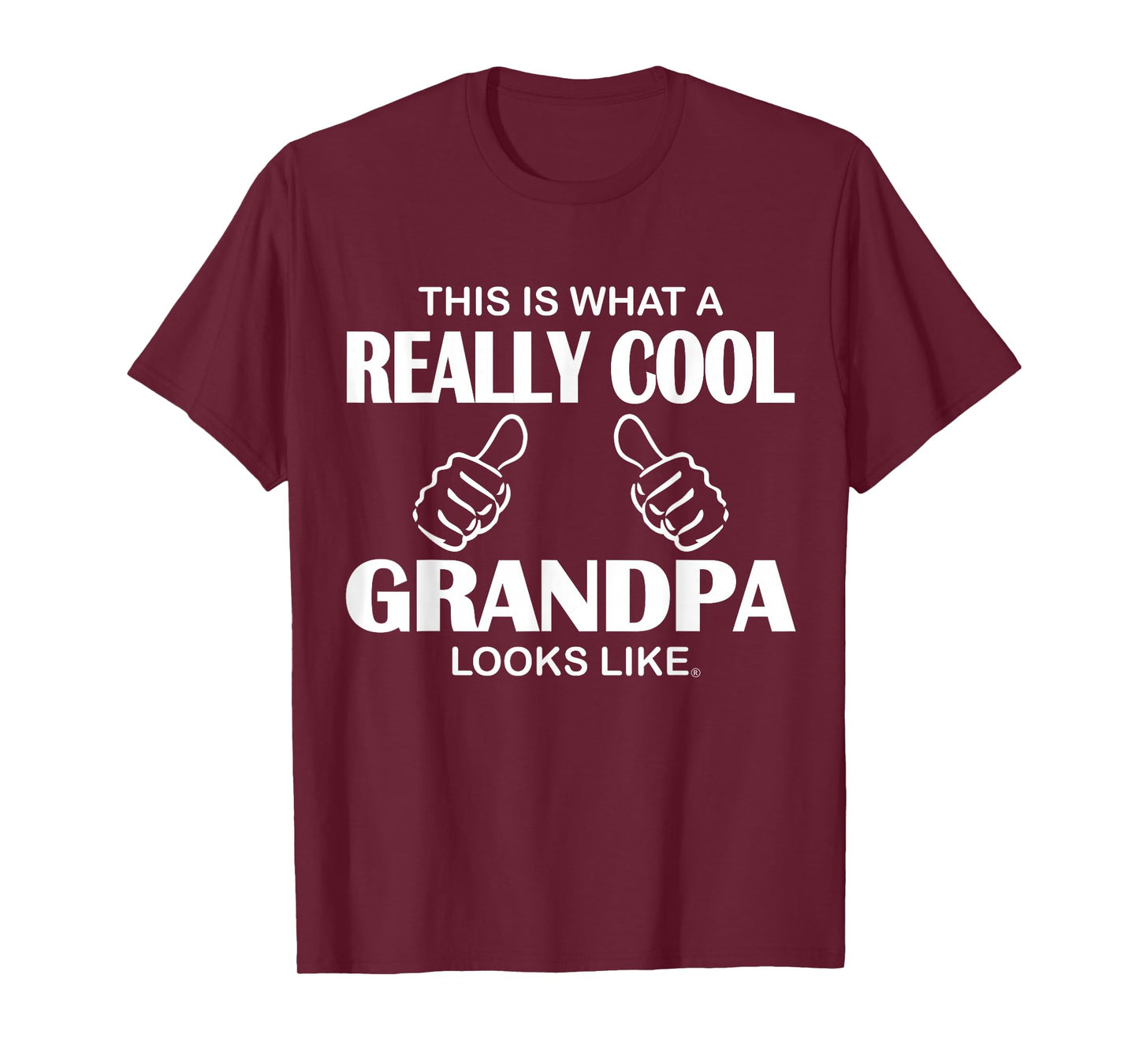 This Is What A Really Cool Grandpa Looks Like Funny T-Shirt T-Shirt