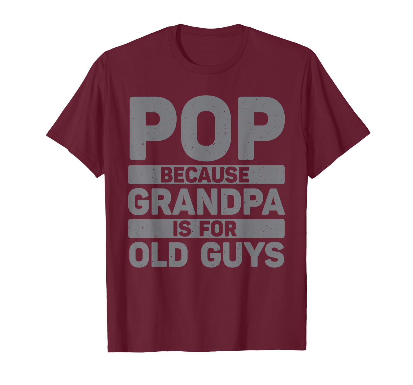 Best Pop Design For Grandpa From Grandkids Father's Day Pop T-Shirt