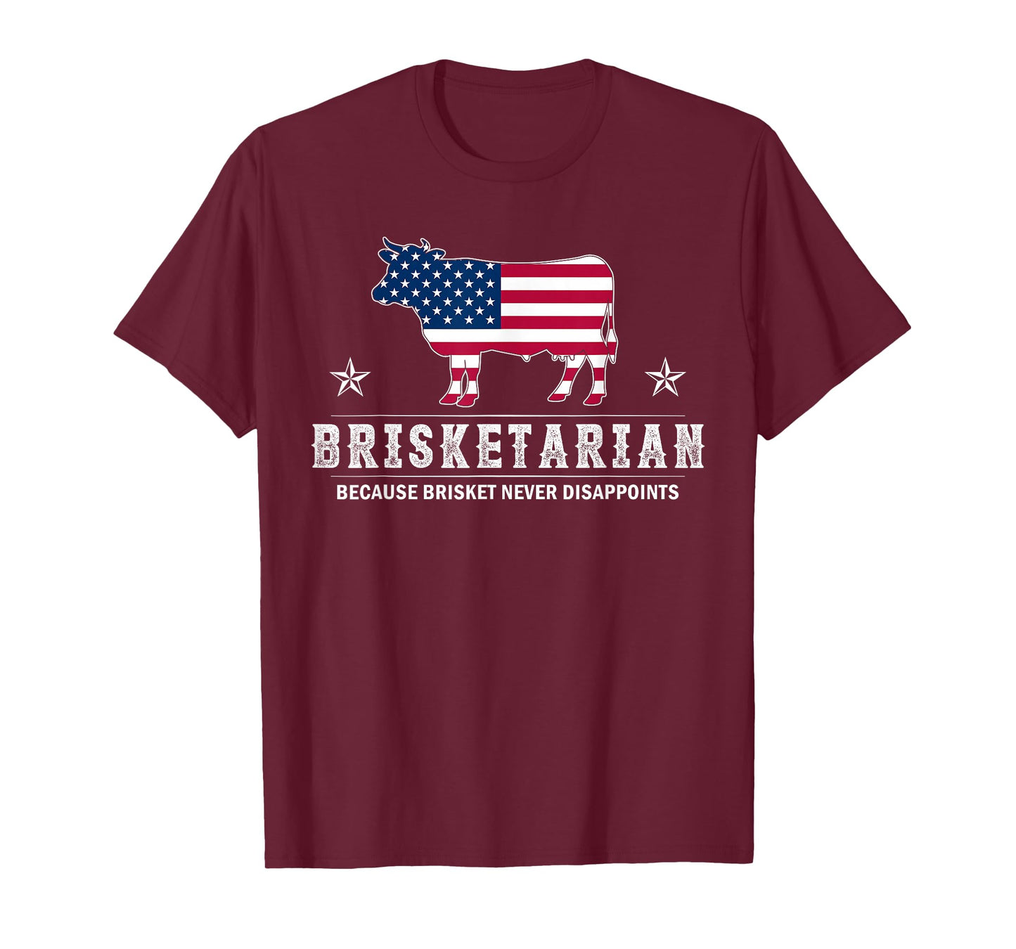 Brisketarian Because Brisket Never Disappoints BBQ Barbecue T-Shirt