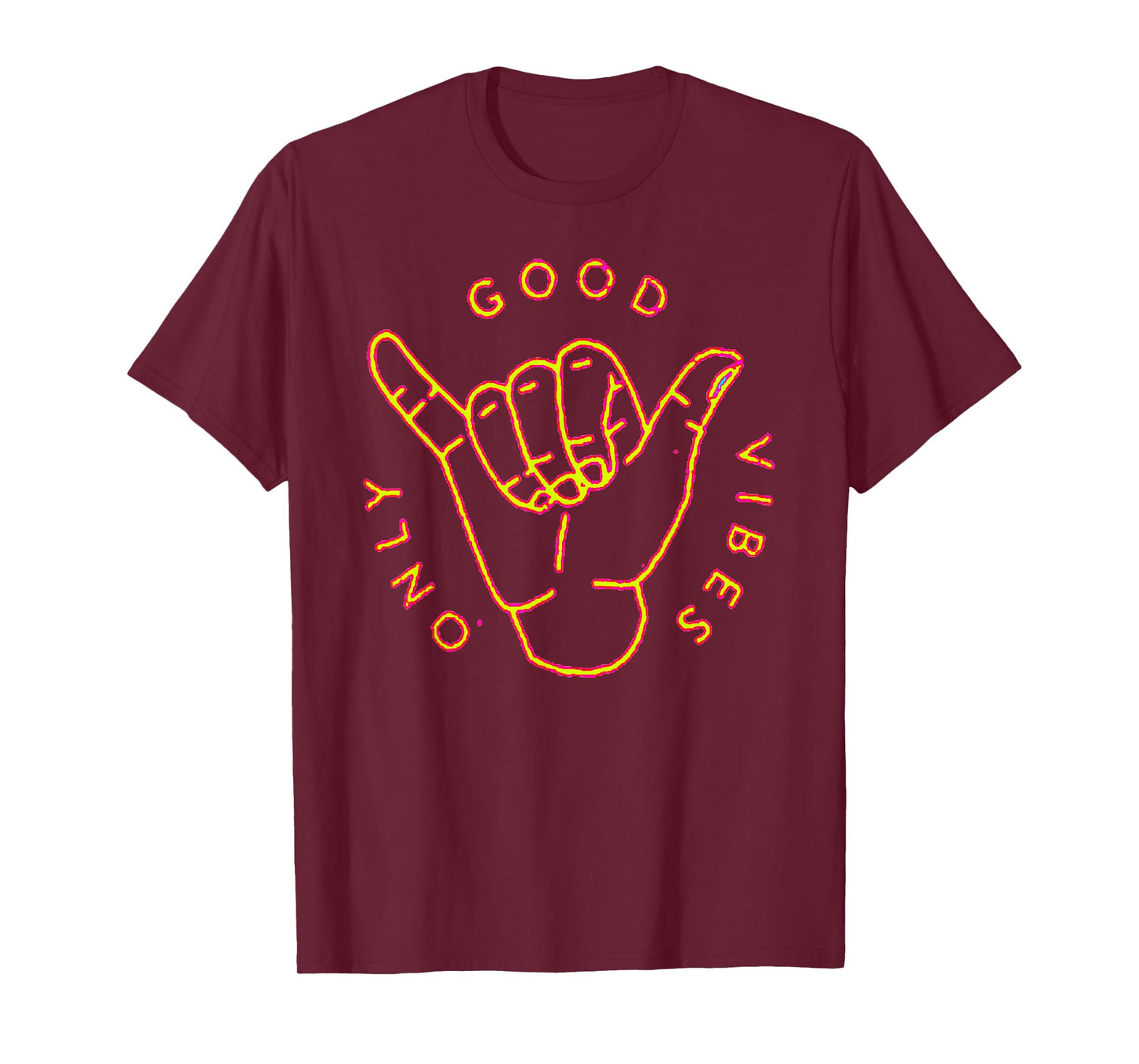 Good Vibes Only Novelty Tshirt Yoga Meditation Gift T-Shirt