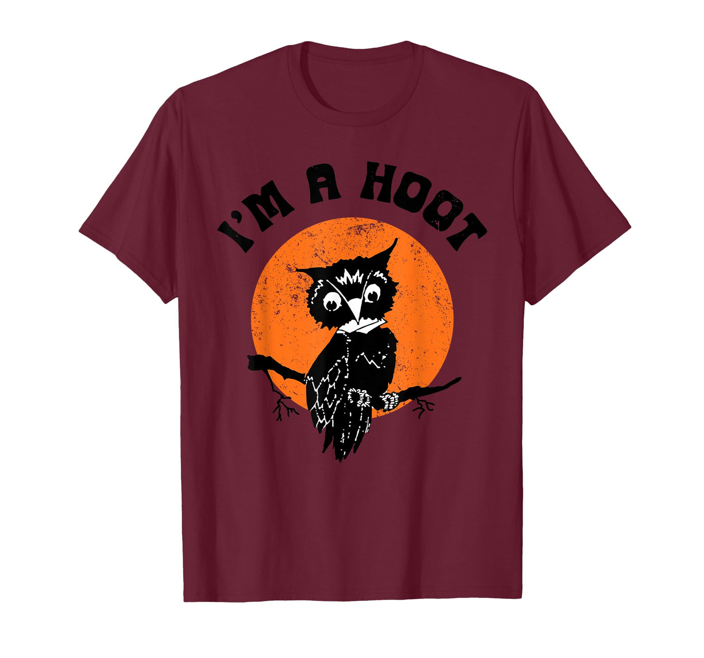 Funny Halloween I'm a hoot Unisex for Men, Women T-Shirt