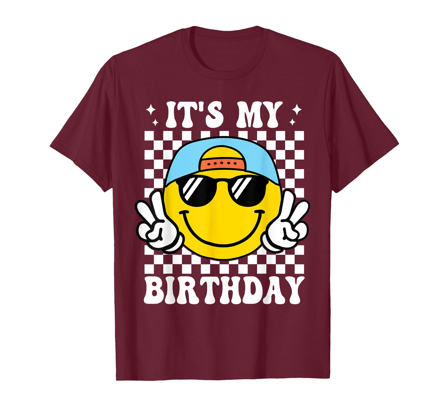 Bruh It's My Birthday Smile Birthday For boys T-Shirt