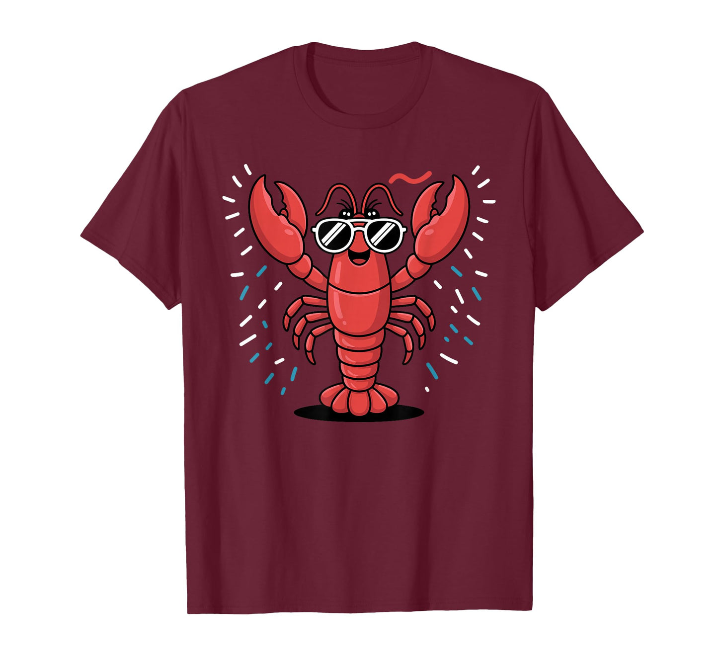 Funny Lobster Art for Men Women Kids Toddlers Lobster Lover T-Shirt